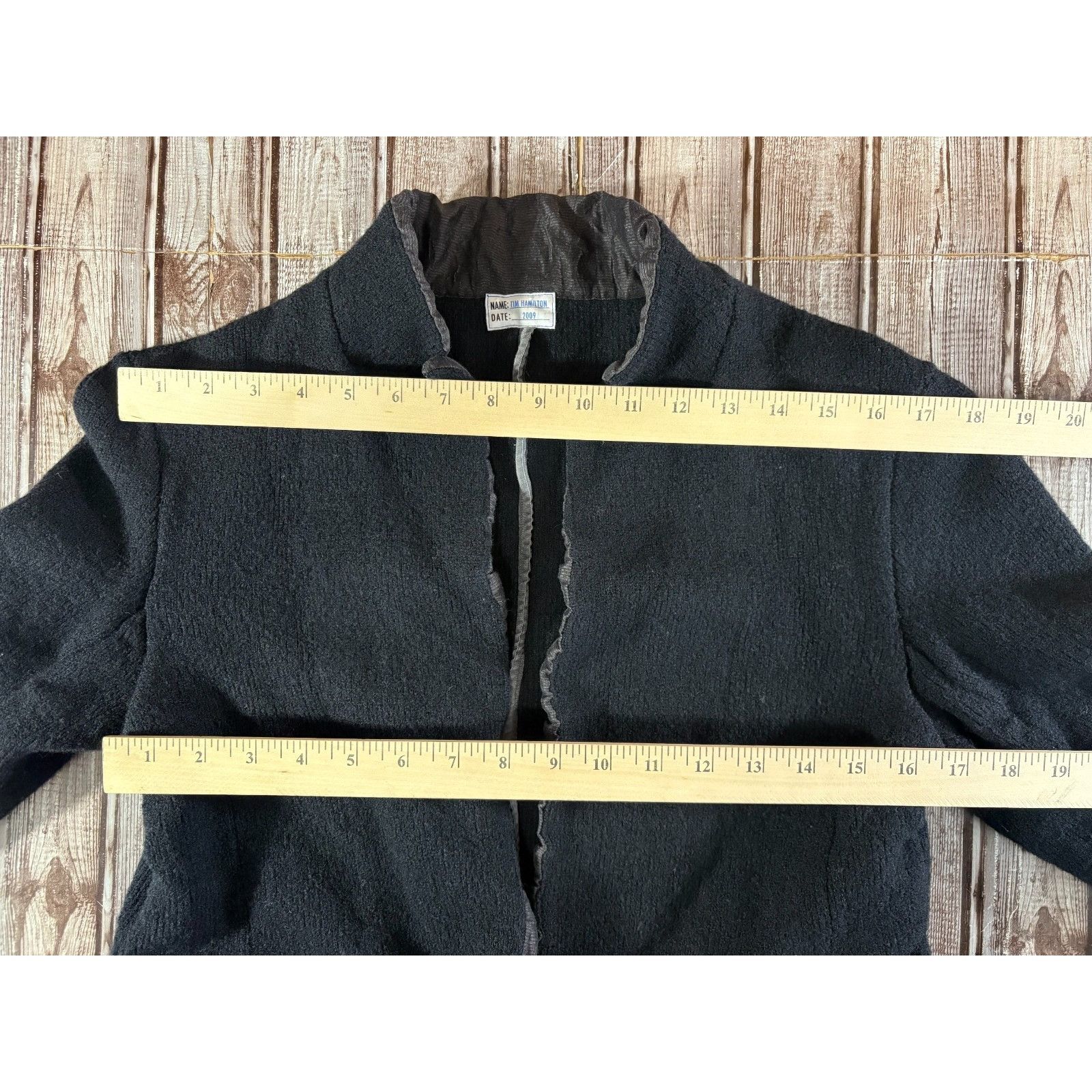 Tim Hamilton Tim Hamilton 2009 wool heavyweight unstructured blazer jacke Size 40R - 6 Thumbnail