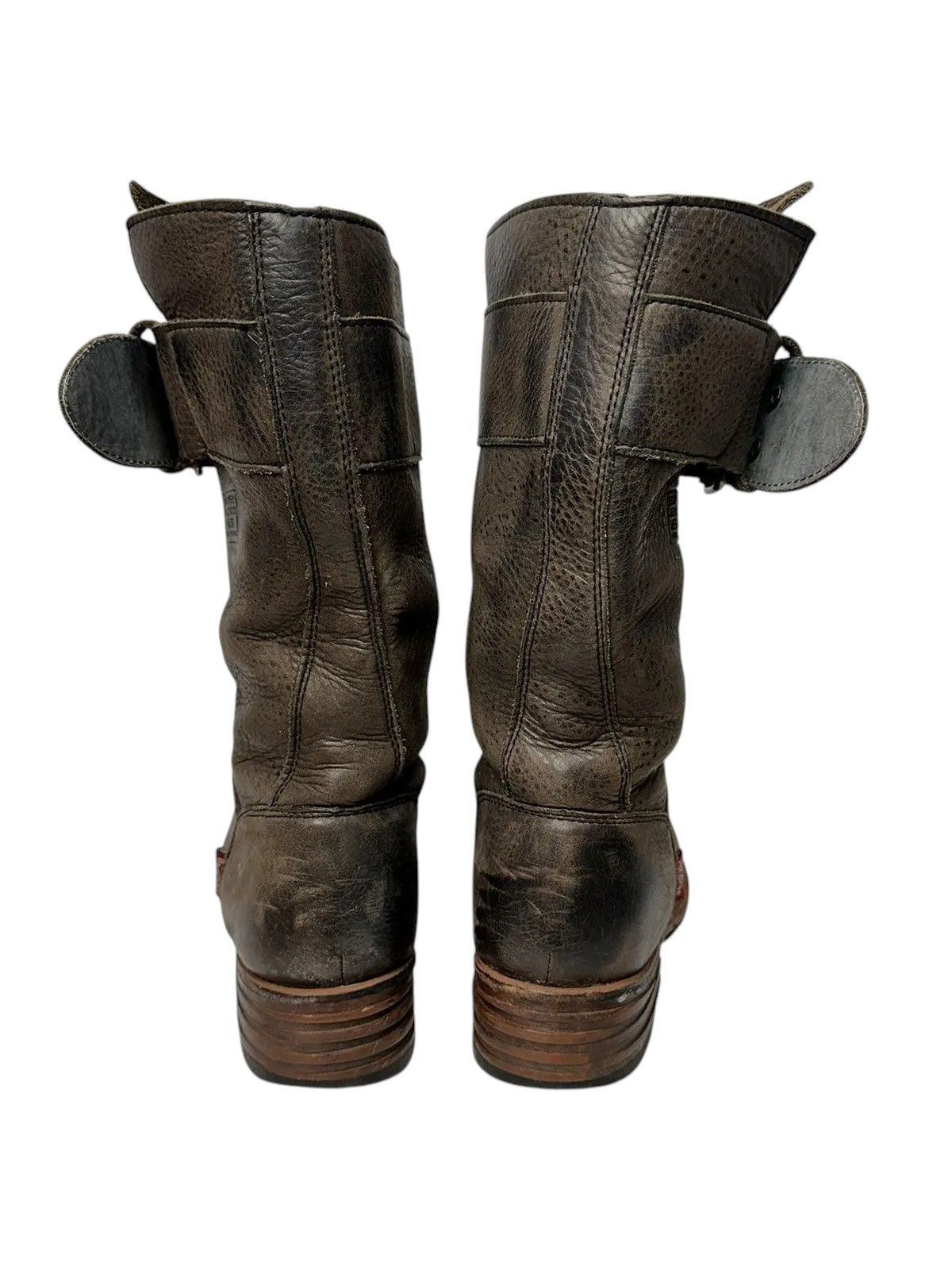 If Six Was Nine Leather Boots Vintage IfSixWasNine Guidi Style Margiela Vibe Size US 9 / IT 39 - 9 Thumbnail
