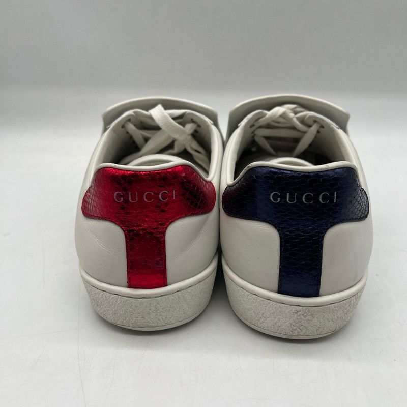 Gucci Gucci Ace Leather Low-Top Sneakers for Men - Size US 8.5 / EU 41-42 - 1 Thumbnail