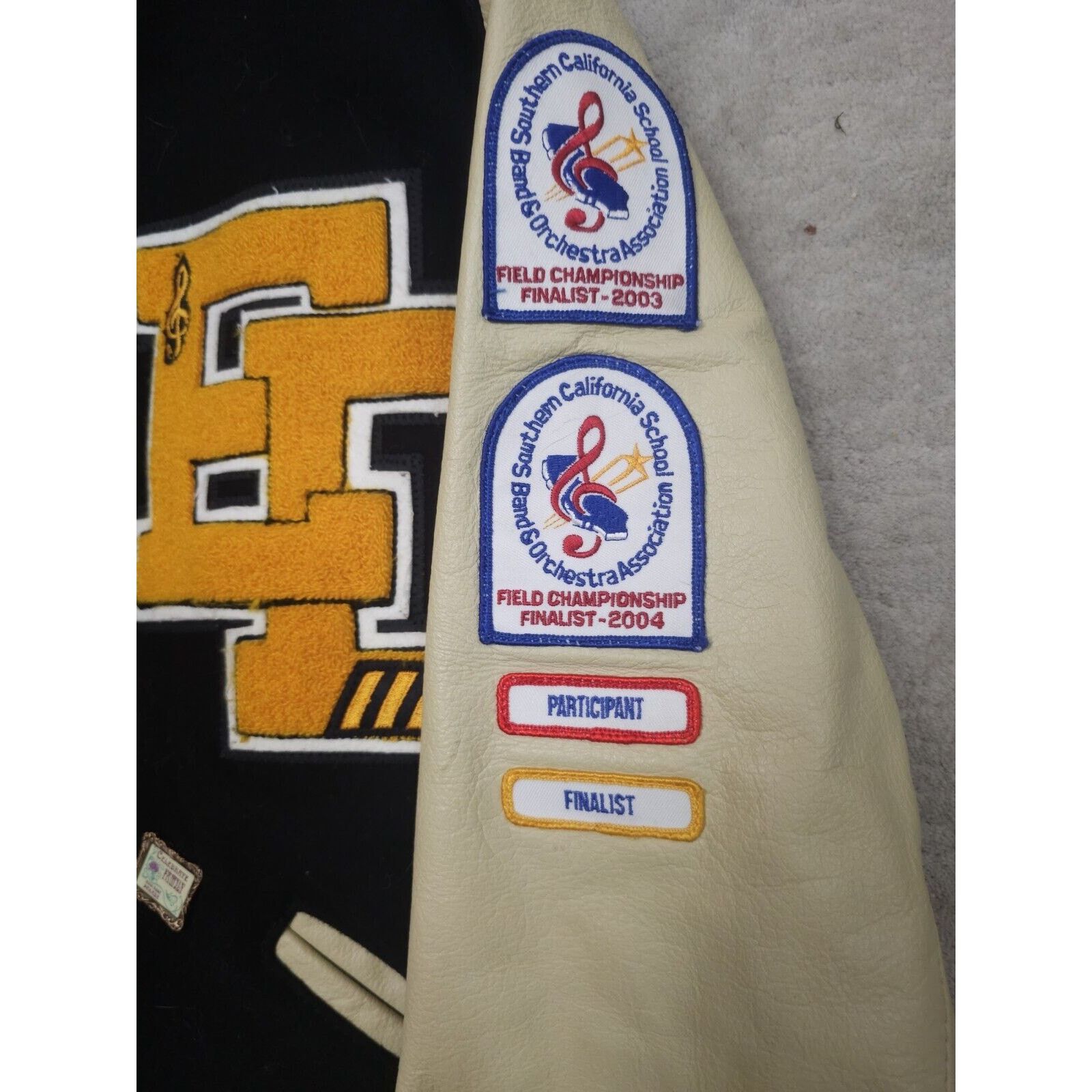 Chicos Chick's Sporting Goods Varsity Letterman Wool/ Leather VTG Size US L / EU 52-54 / 3 - 10 Thumbnail