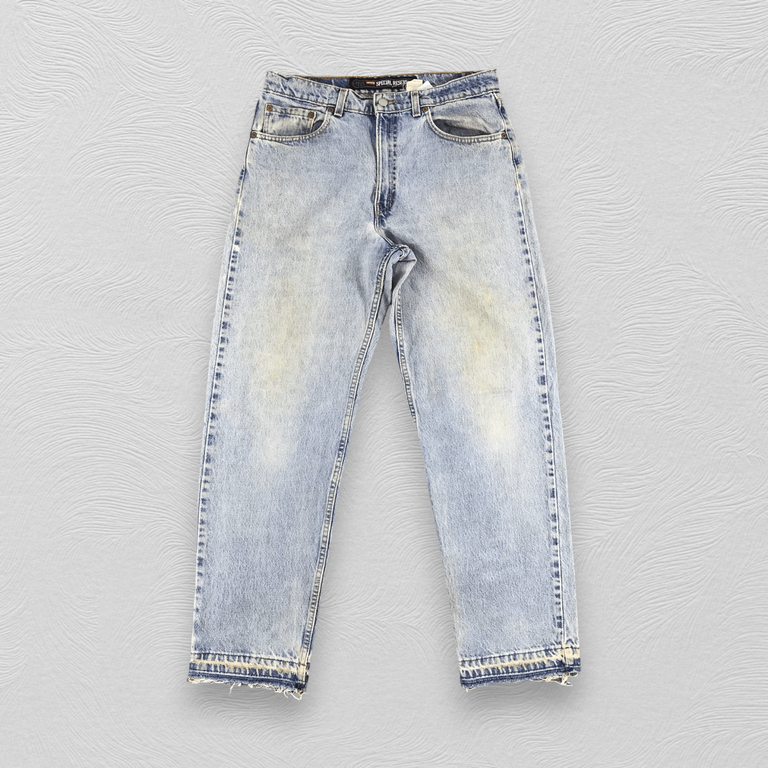 Levi's Vintage 90s Levis 515 Jeans Medium Wash Denim KJ431 Size US 33 - 1 Thumbnail