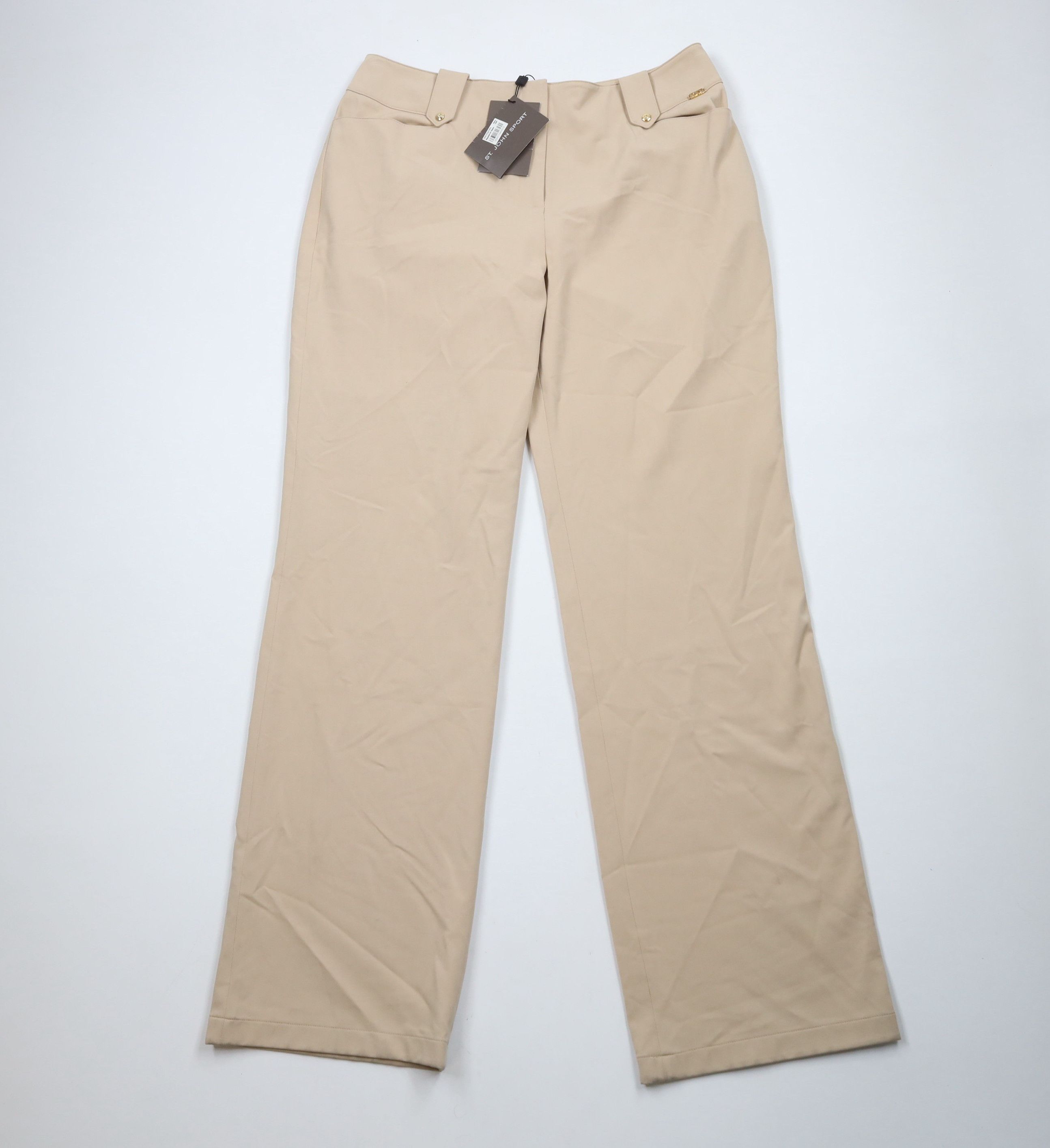 Vintage Deadstock Vintage St John Sport Marie Gray Chino Pants Size 38" / US 16 / IT 52 - 1 Thumbnail