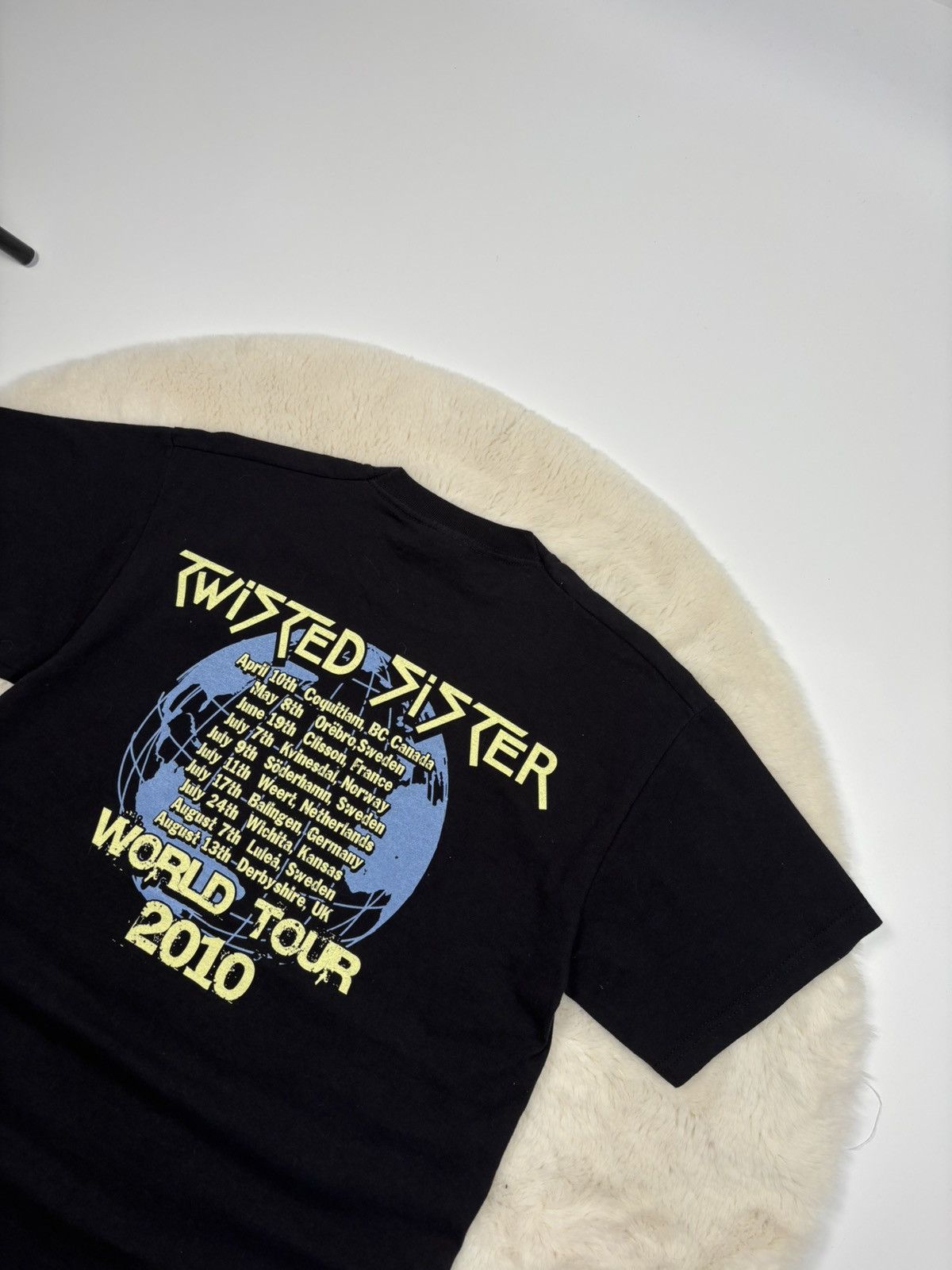 Band Tees × Vintage Twisted Sister Vintage 2010 World Tour Tee T-shirt Rare Y2K Size US M / EU 48-50 / 2 - 12 Thumbnail