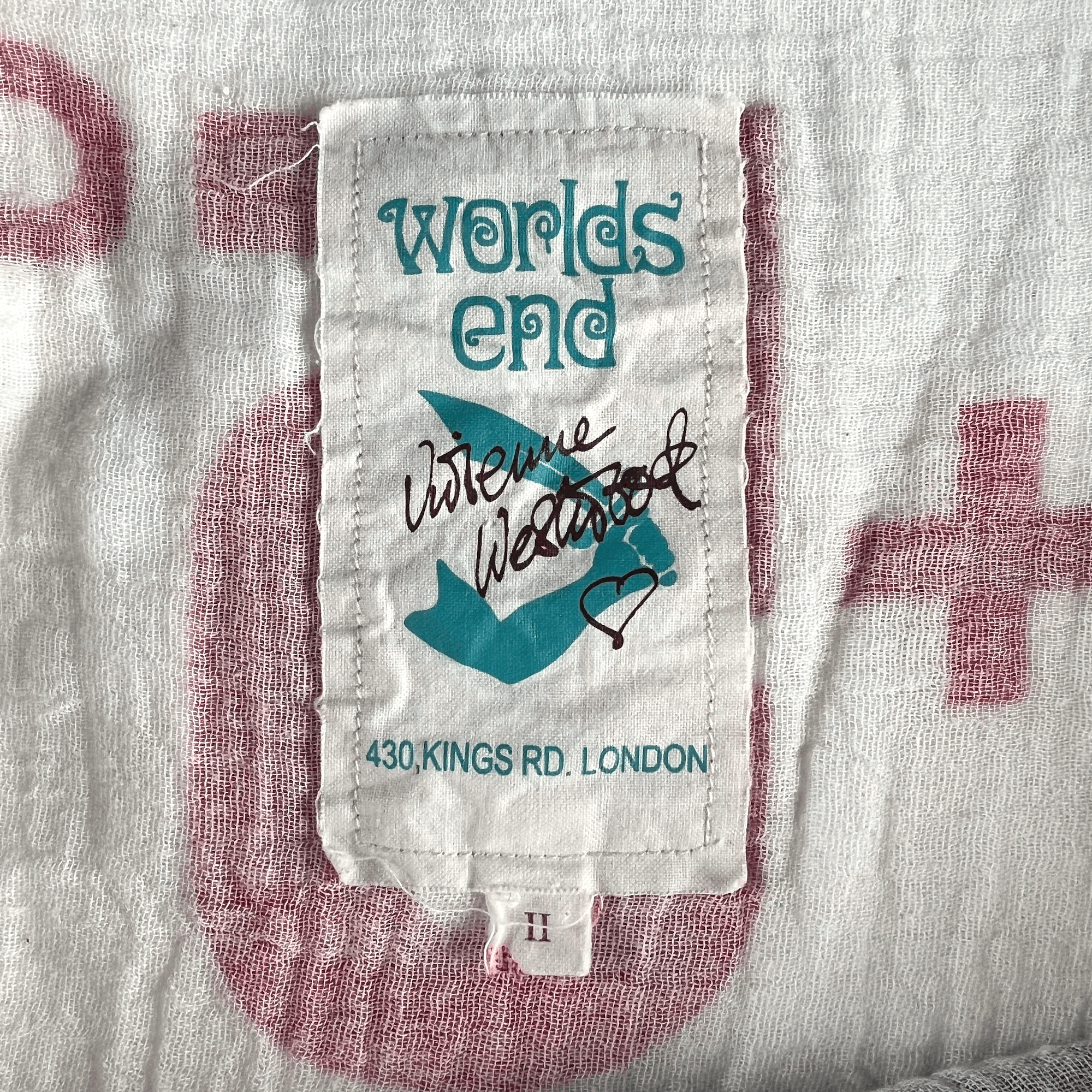 Vivienne Westwood Vivienne Westwood Destroy Evil Worlds End Muslin Shirt Size US XL / EU 56 / 4 - 9 Thumbnail