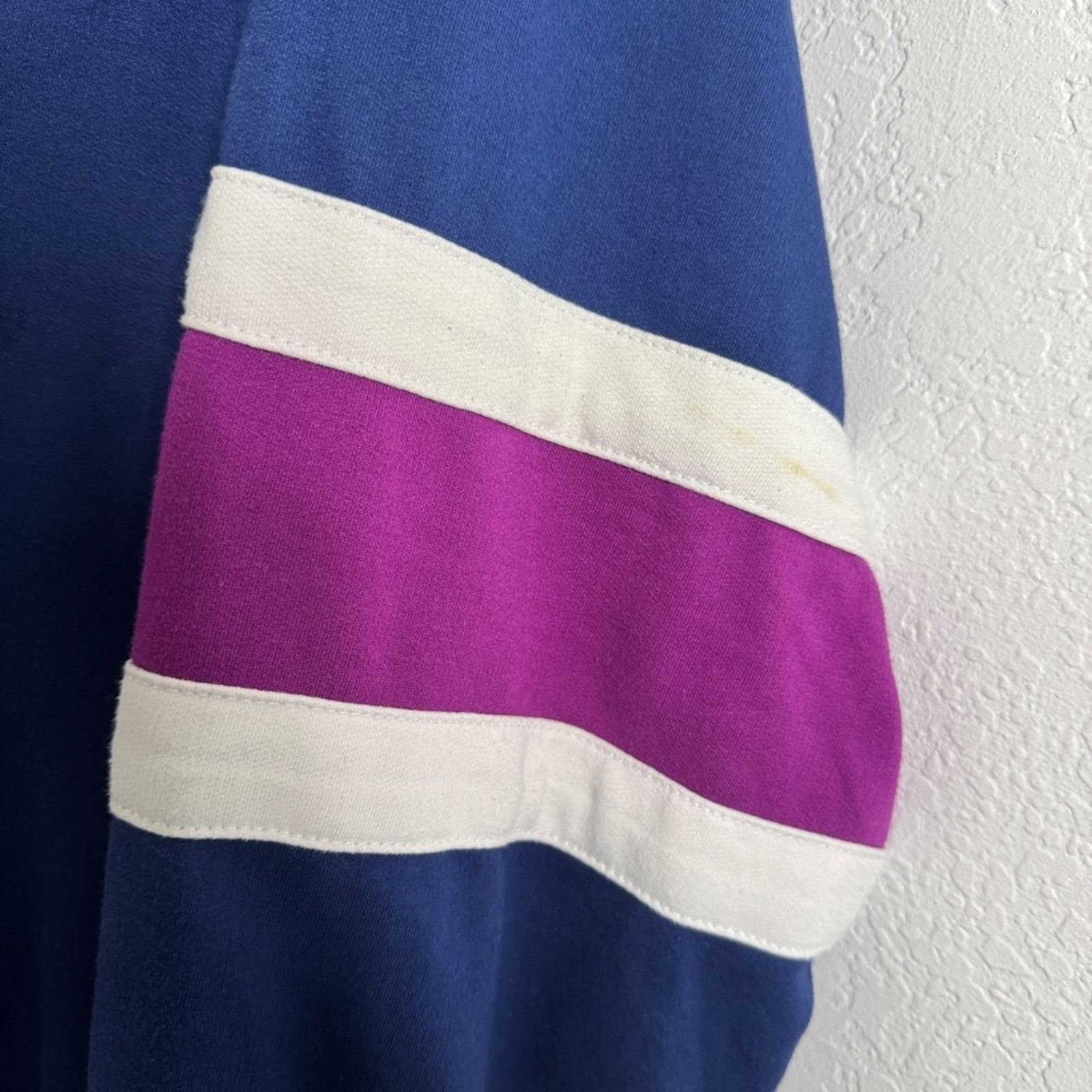 Vintage Vintage Pullover Shirt Grandpa Core 90s Preppy Pocket Navy Size US XXL / EU 58 / 5 - 5 Thumbnail
