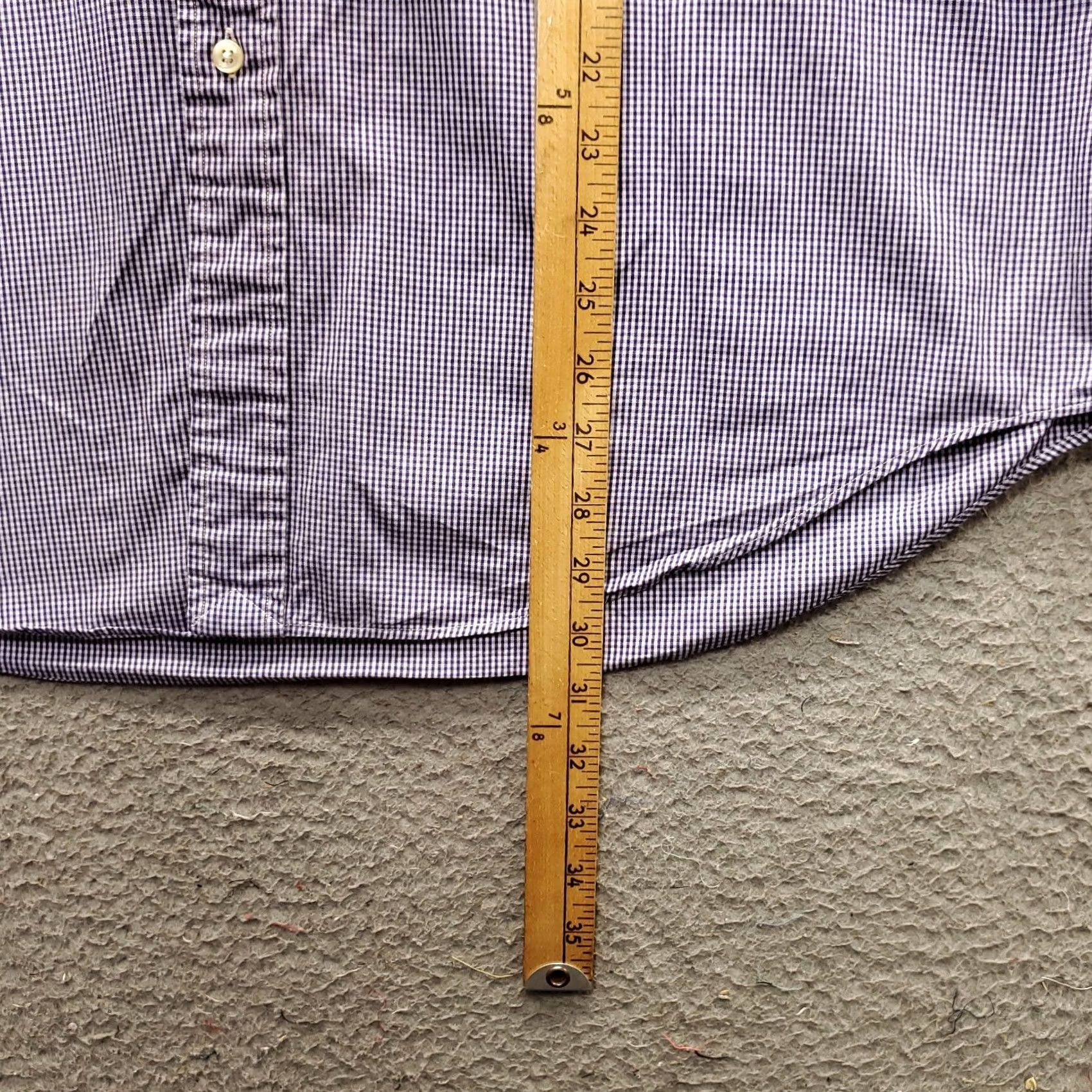 Ralph Lauren Ralph Lauren Dress Shirt Mens 17 Multi Oxford Long Sleeve Collared Button Down Shirt Size 46R - 3 Thumbnail