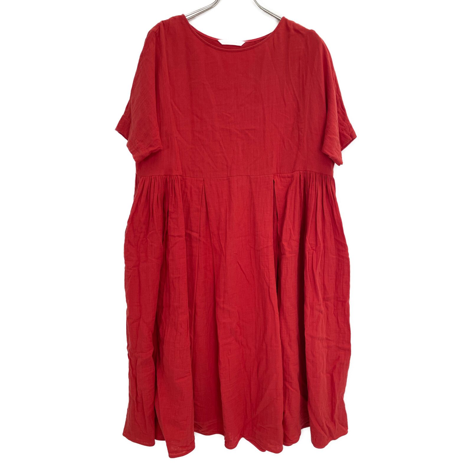Other Other PLAIN PEOPLE Double Gauze Cotton Dress Cotton Dresses DUTY FREE for USA Size ONE SIZE - 1 Thumbnail