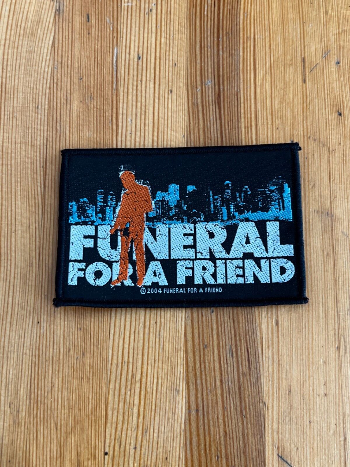 Band Tees Vintage 00s funeral for a friend Band Small Patch New Size ONE SIZE - 1 Thumbnail