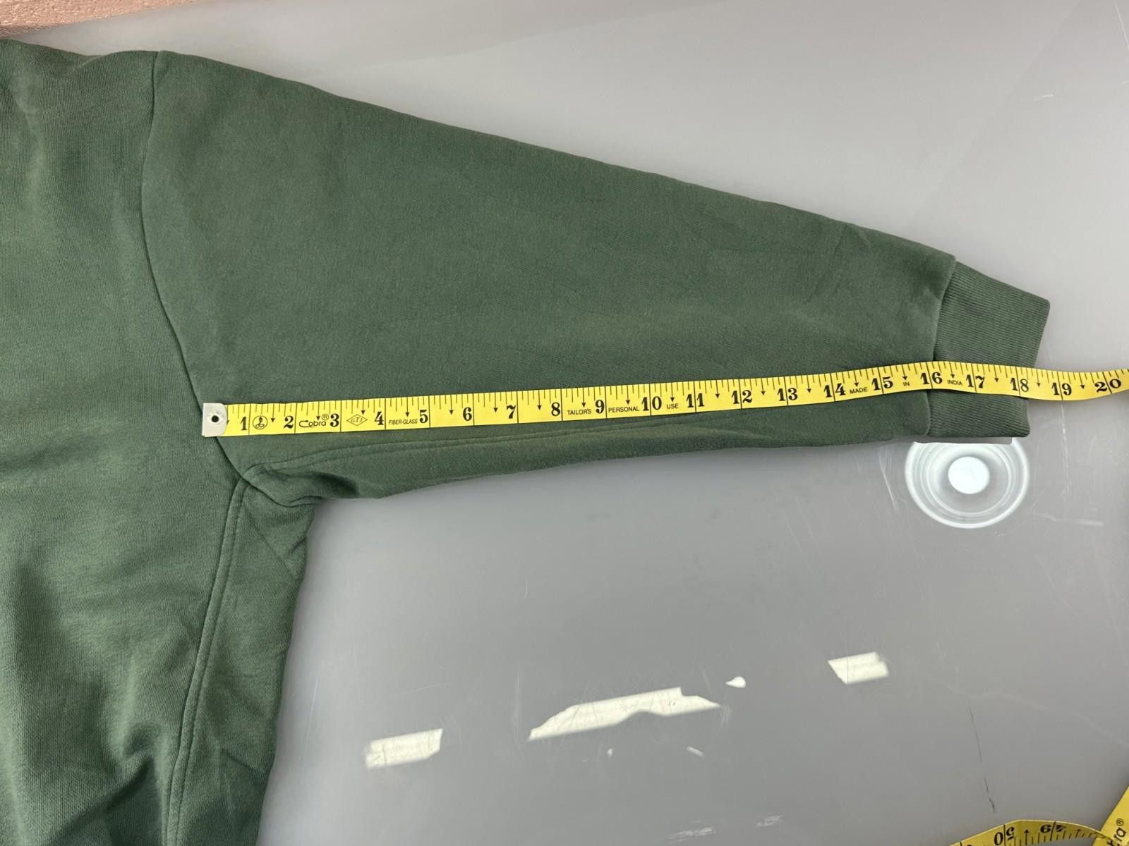 Adidas Adidas Logo Pullover Sweatshirt Green Men's Small Green Size US S / EU 44-46 / 1 - 7 Thumbnail