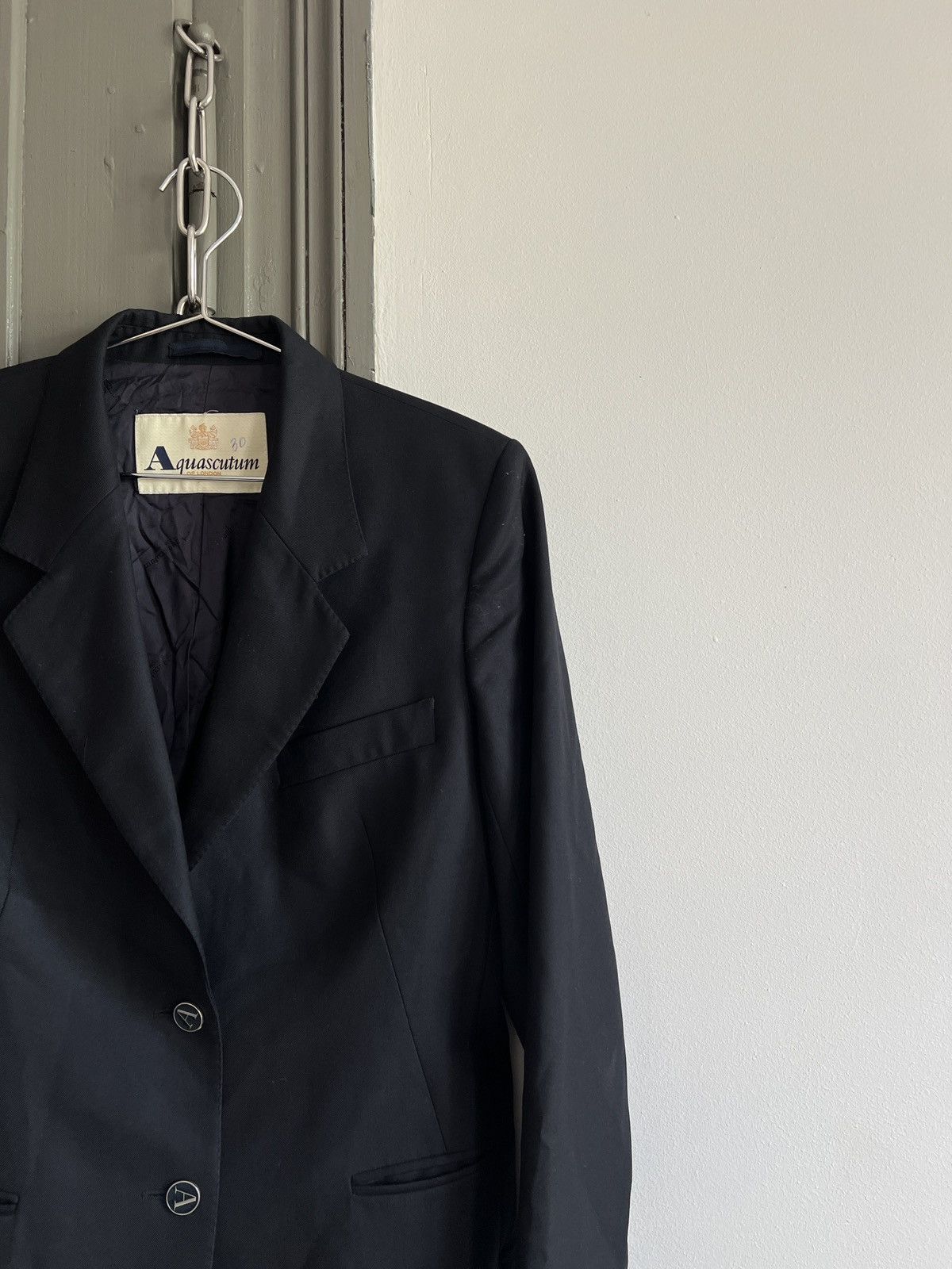 Aquascutum Vintage Aquascutum London Wool Woman’s Button Blazer Size M / US 6-8 / IT 42-44 - 6 Thumbnail