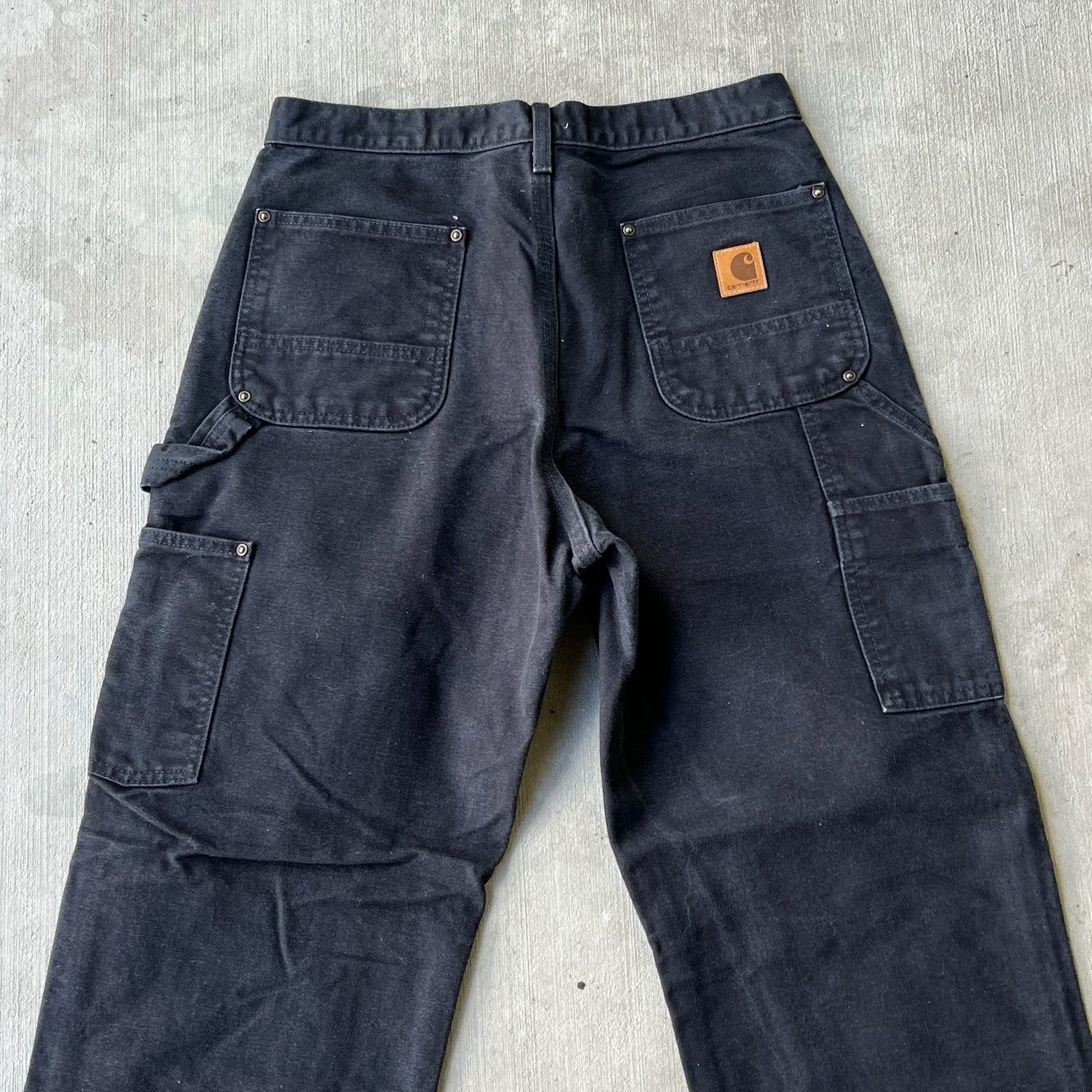 Carhartt × Vintage Carhartt black double knee work wear carpenter pants Size US 30 / EU 46 - 7 Thumbnail