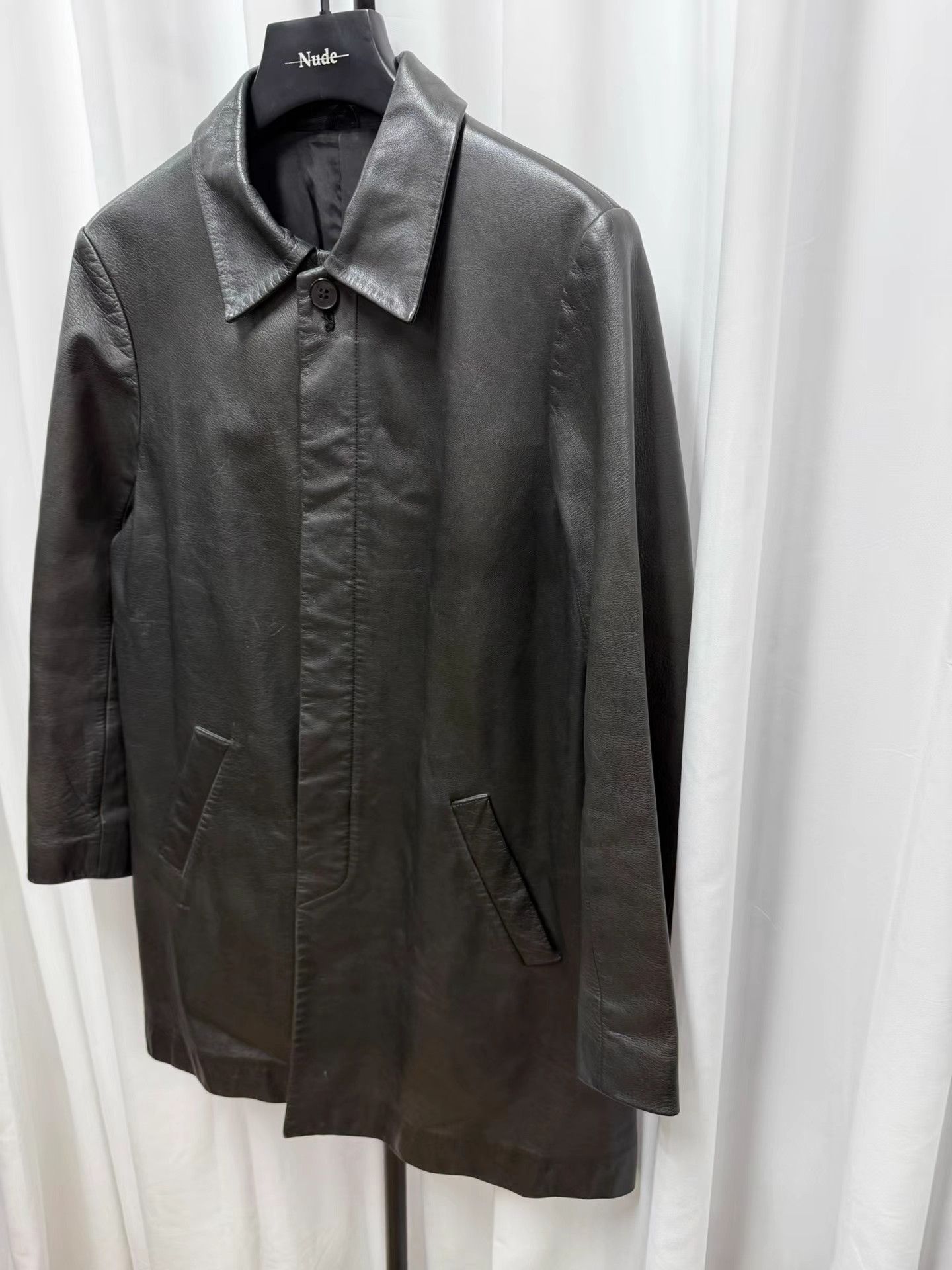 Yohji Yamamoto yohji yamamoto y's BIS Cowhide Coat K20 Size US M / EU 48-50 / 2 - 2 Thumbnail