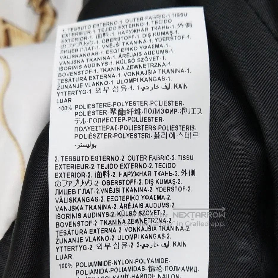 Louis Vuitton Versace Printed Zip Jacket (M/48). Size US M / EU 48-50 / 2 - 4 Thumbnail