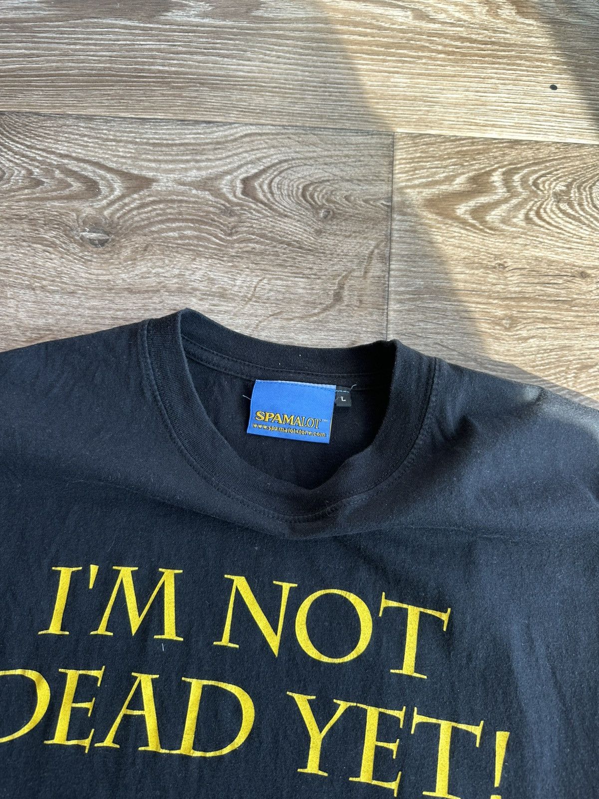 Vintage 🔥 Vintage 90s Promo Monty Python Spamalot Tee Shirt Movie Size US L / EU 52-54 / 3 - 6 Thumbnail
