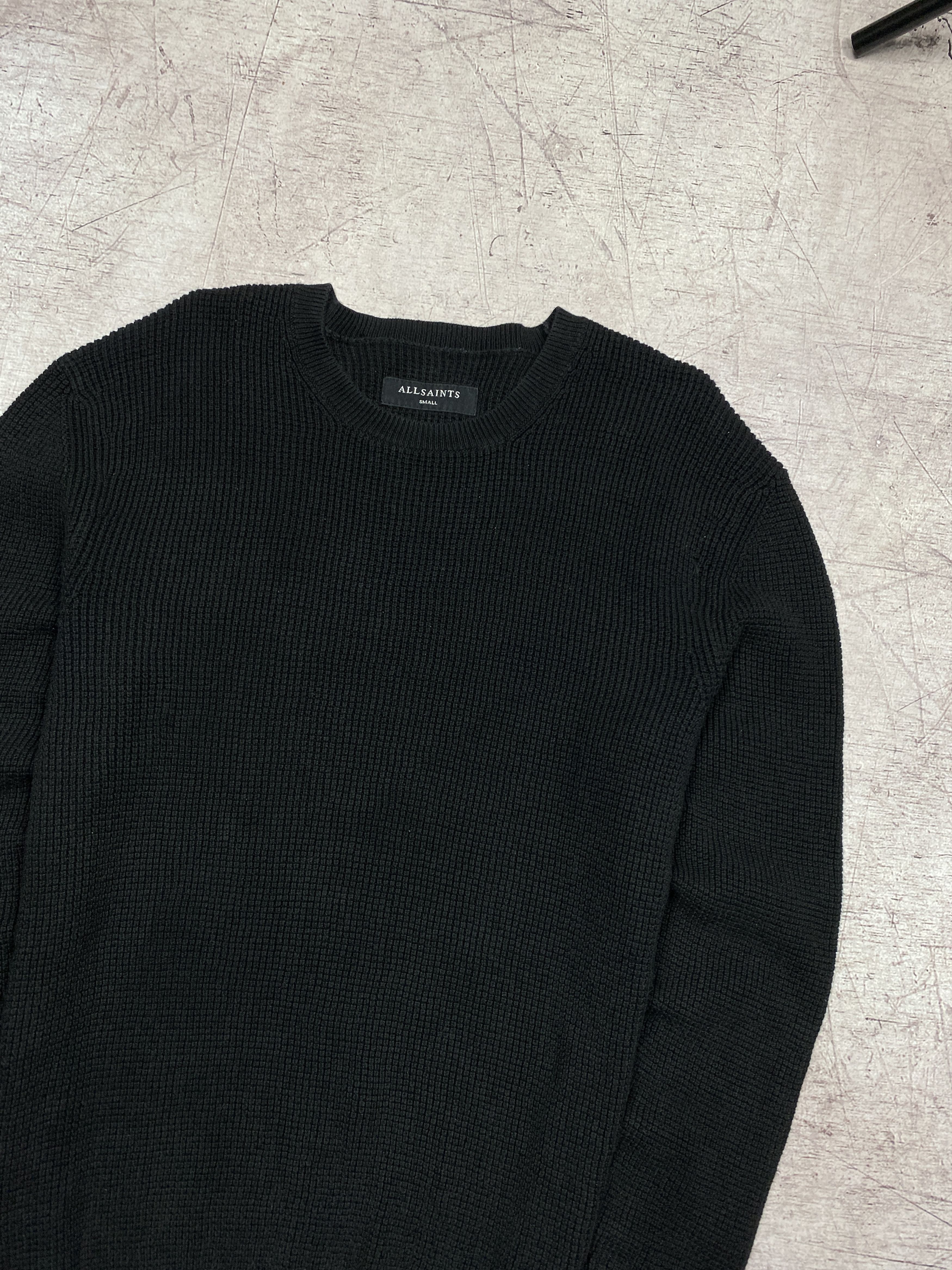 Allsaints Allsaint Mens Serle Crew Neck Knit Sweater Size US S / EU 44-46 / 1 - 2 Thumbnail