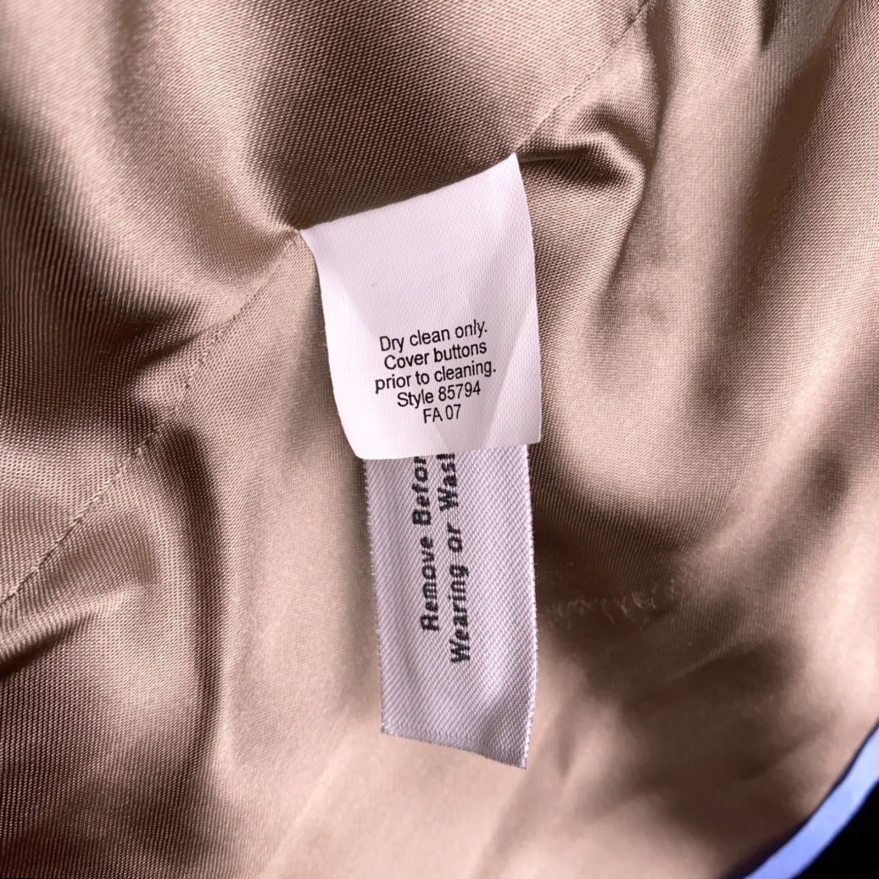 J.Crew VINTAGE J.CREW Blazer Velvet Womens 0 Brown Notch Notch Lapel Four-Button Short Sleeve Single-Breasted Dry Clean Only Solid 100% Cotton Jacket Size XS / US 0-2 / IT 36-38 - 5 Thumbnail