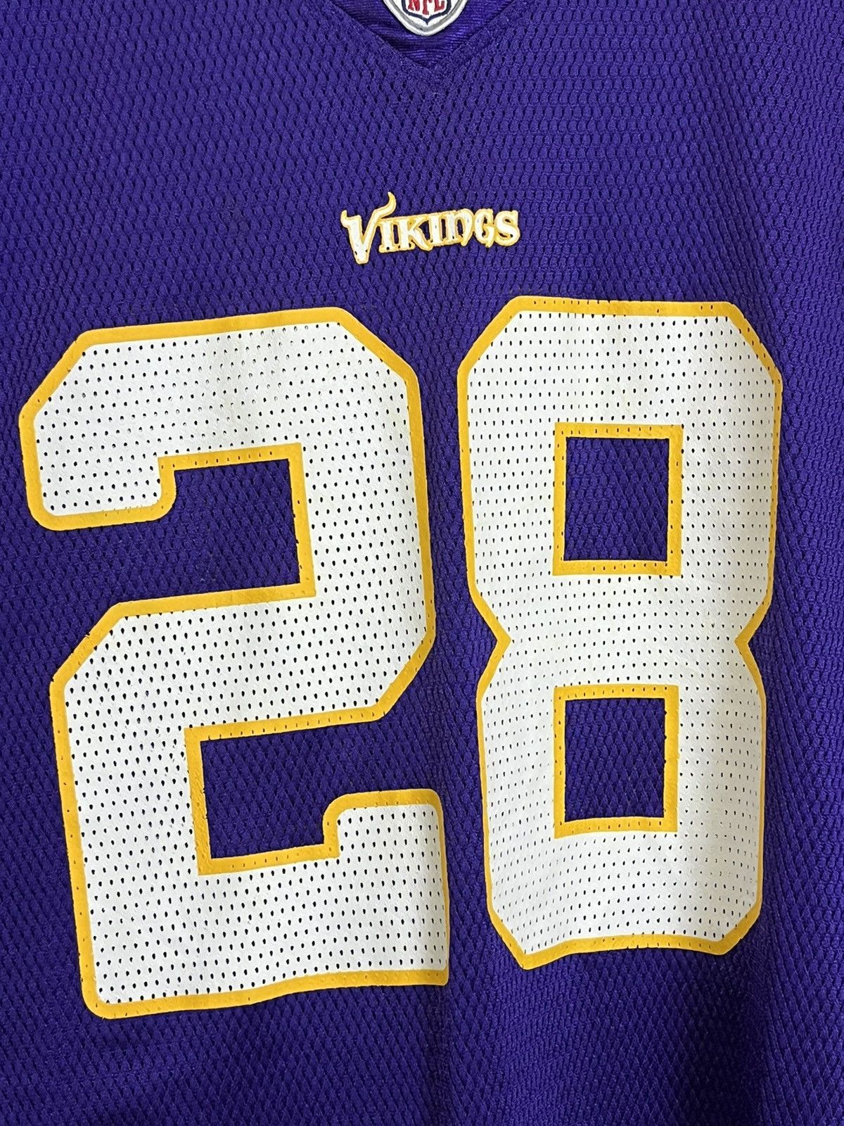 NFL NICE🔥VIKINGS ADRIAN PETERSON #28 REEBOK 6XL NFL JERSEY Size US XXL / EU 58 / 5 - 3 Thumbnail