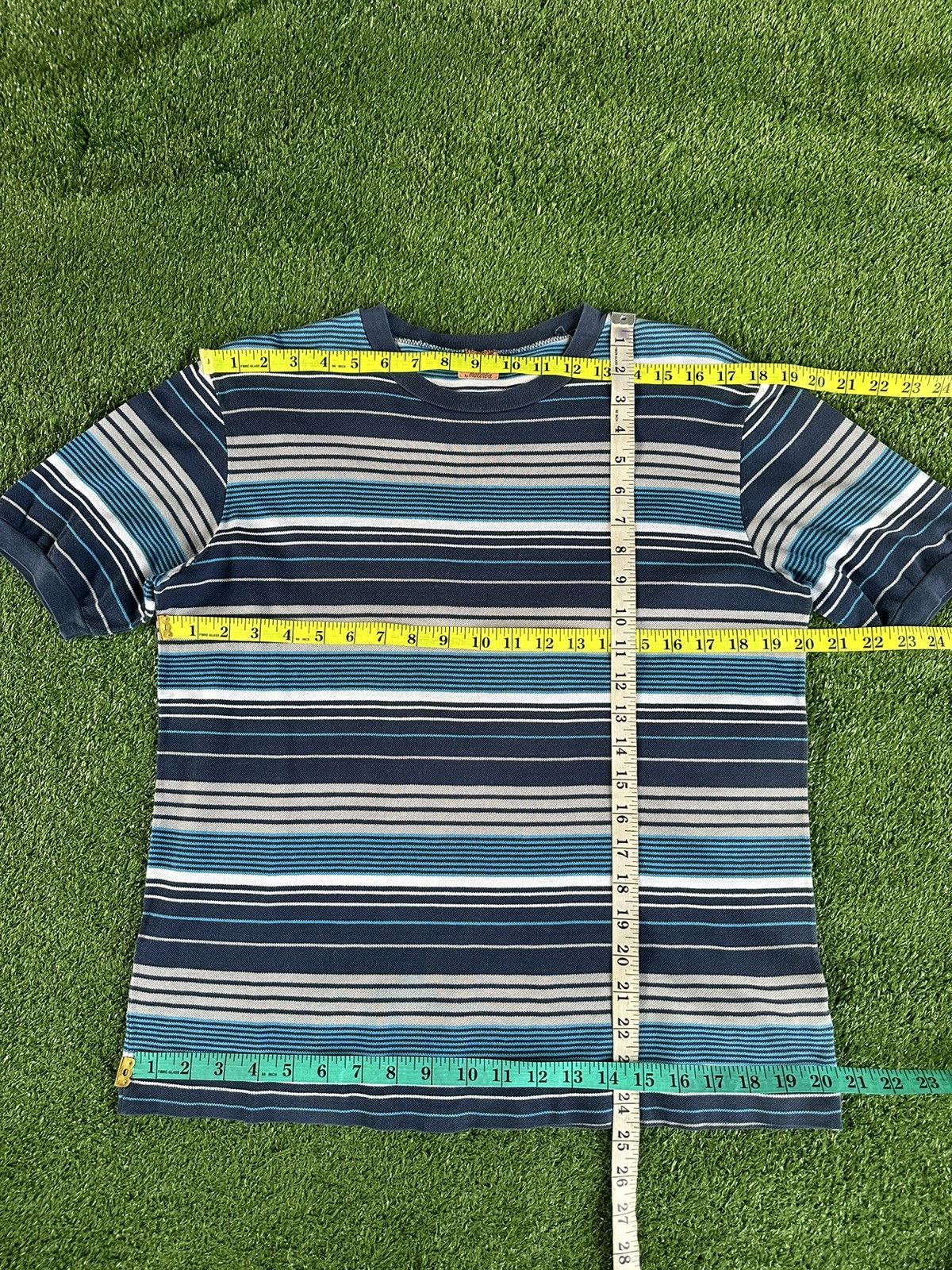Missoni Vintage Missoni Sport Italy Stripe TShirt A526 Size US M / EU 48-50 / 2 - 5 Thumbnail