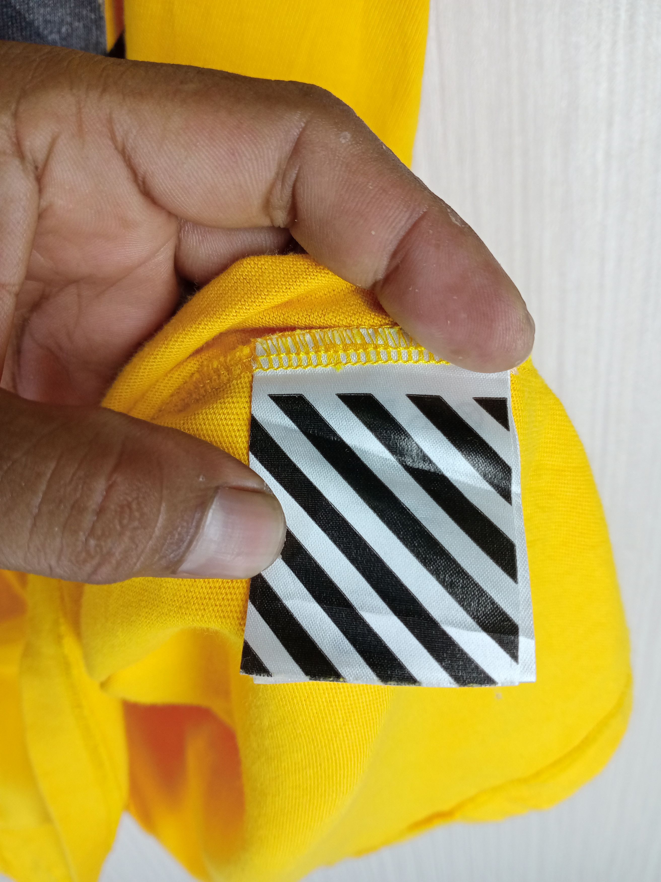 Off-White Off White C/O Virgin Abloh Caravaggio Tshirt Size US L / EU 52-54 / 3 - 9 Thumbnail