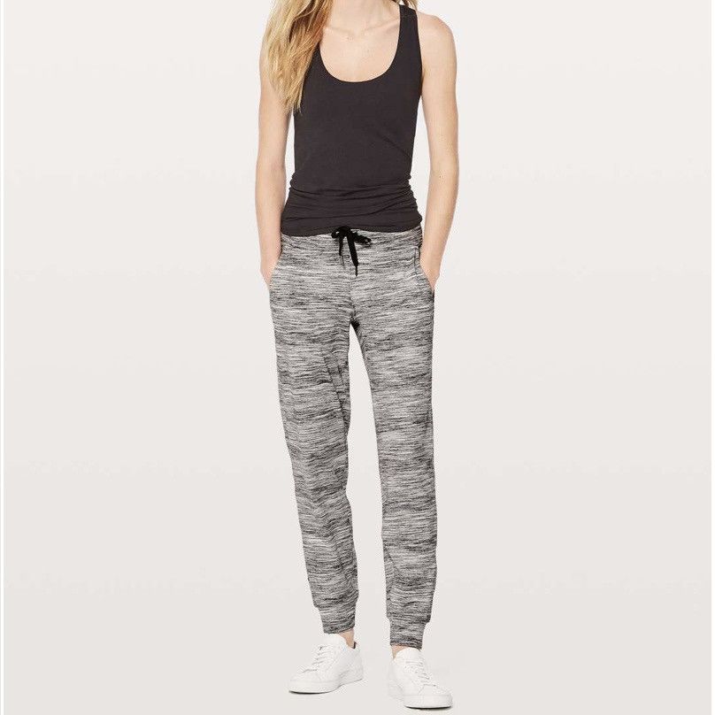 Lululemon LULULEMON Black White Ready To Rulu Jogger Sweatpant Size 30" / US 8 / IT 44 - 2 Thumbnail