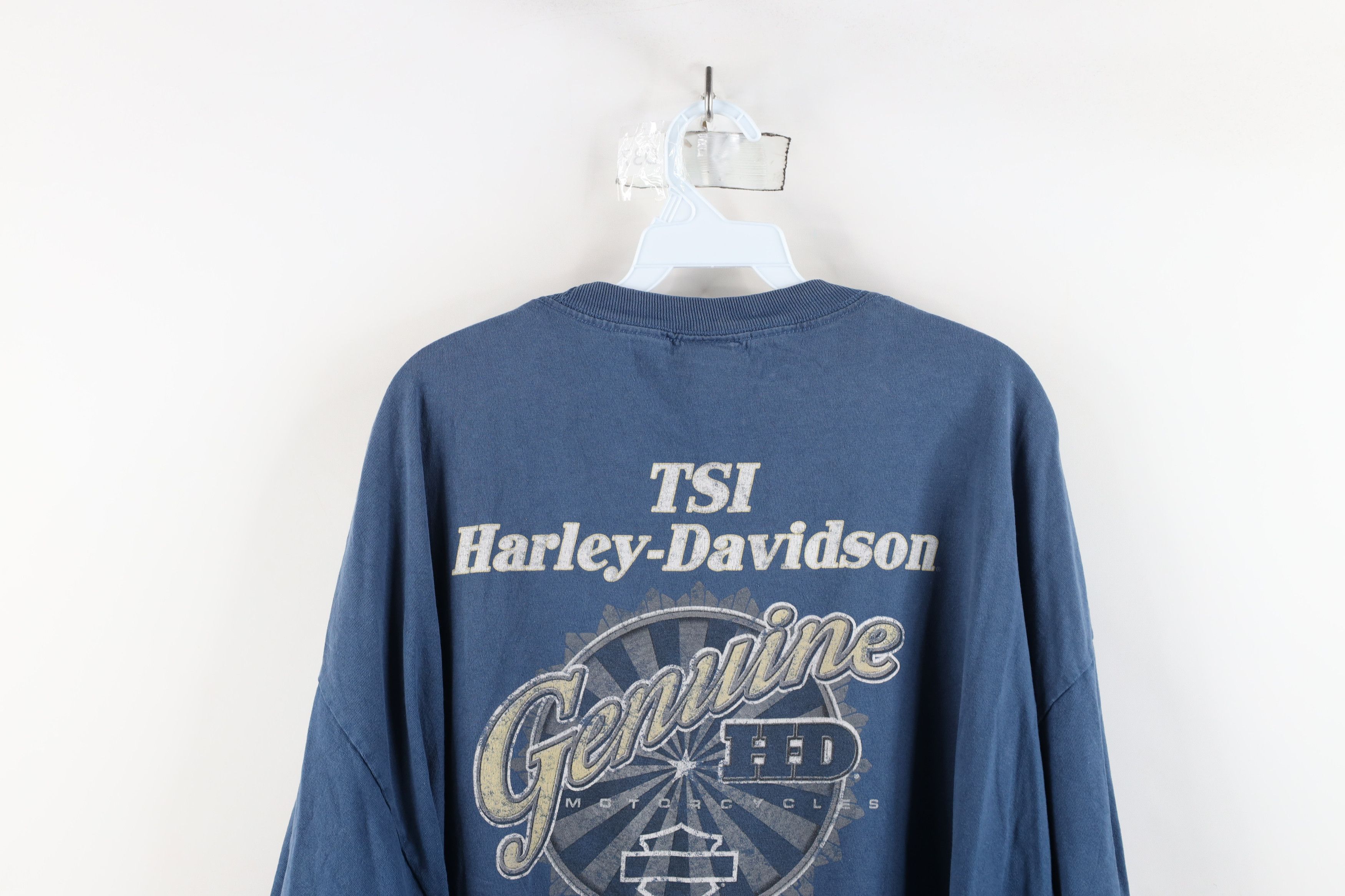 Harley Davidson × Vintage Vintage Y2K Harley Davidson Pin Up Girl Short Sleeve T-Shirt Size US XXL / EU 58 / 5 - 14 Thumbnail