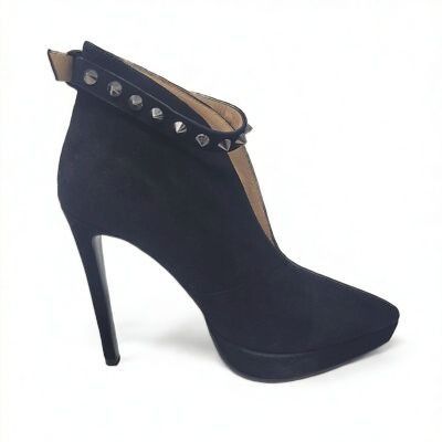 Other Platform Ankle Boots Studded Stiletto Heel Pointed Toe Sz Size US 6.5 / IT 36.5 - 5 Thumbnail