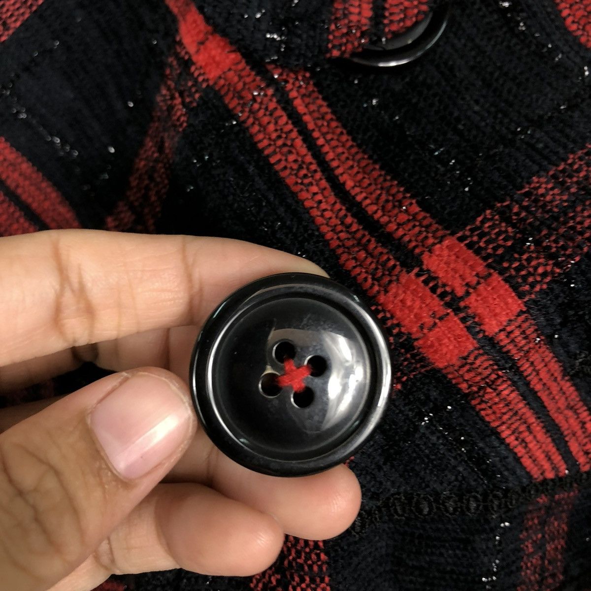 Hysteric Glamour DOUBLE BREAST WOOL BIKER JACKET MINIMUM JAPAN TARTAN DESIGN Size US S / EU 44-46 / 1 - 16 Thumbnail