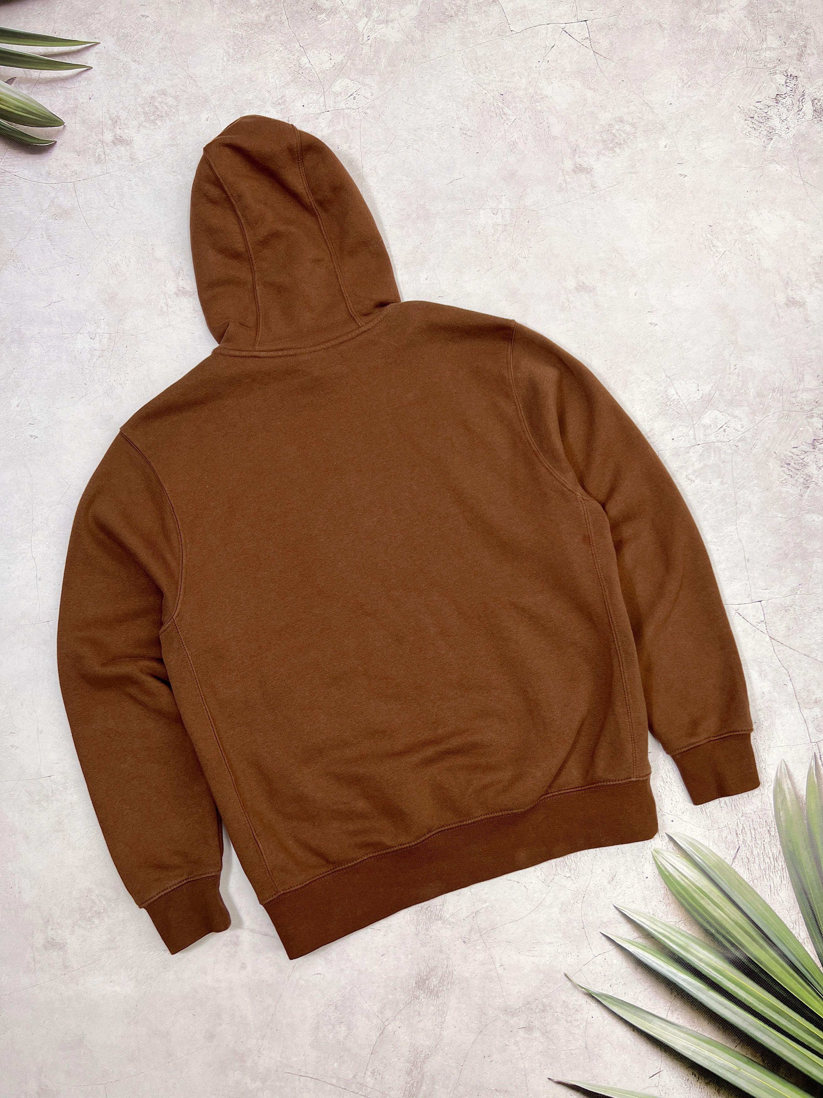 Nike Nike Brown Hoodie Small Swoosh Logo Size US M / EU 48-50 / 2 - 18 Thumbnail