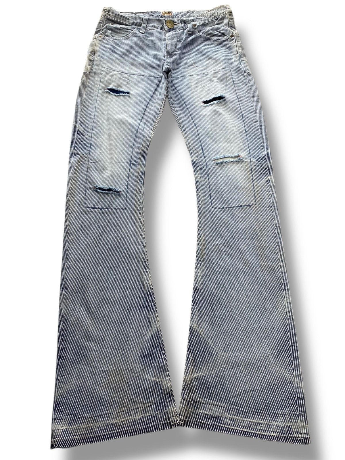 Lee Ripped Style Twisted Leg Flare Jeans
