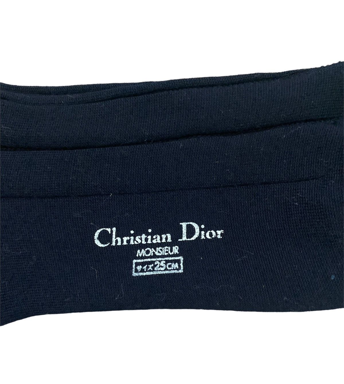 Christian Dior Monsieur × Dior Luxury Designer Christian Dior embroided logo socks Size ONE SIZE - 3 Thumbnail