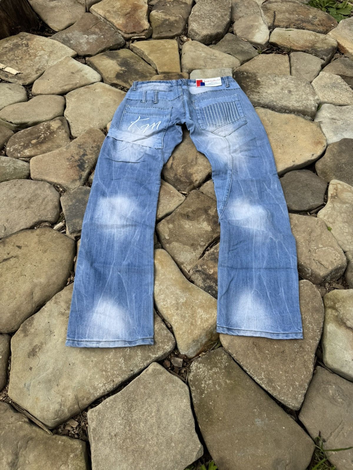 Vintage Vintage Cosmo Lupo Y2k Distressed Pants Size US 30 / EU 46 - 1 Thumbnail