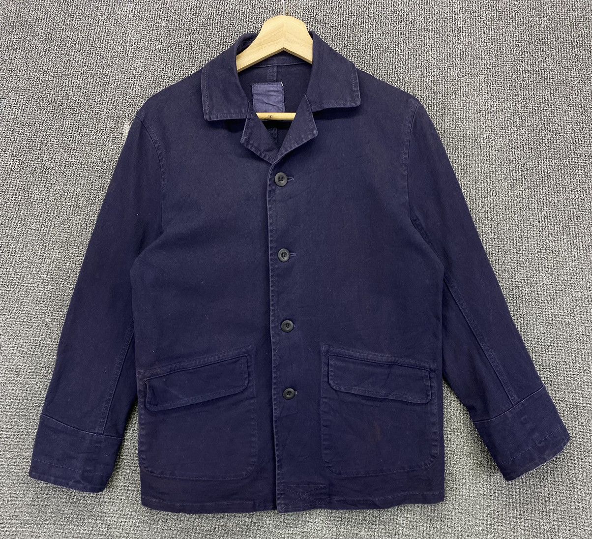 Japanese Brand Vintage Japanese Brand Denim Style Chore Jacket Size US M / EU 48-50 / 2 - 1 Thumbnail