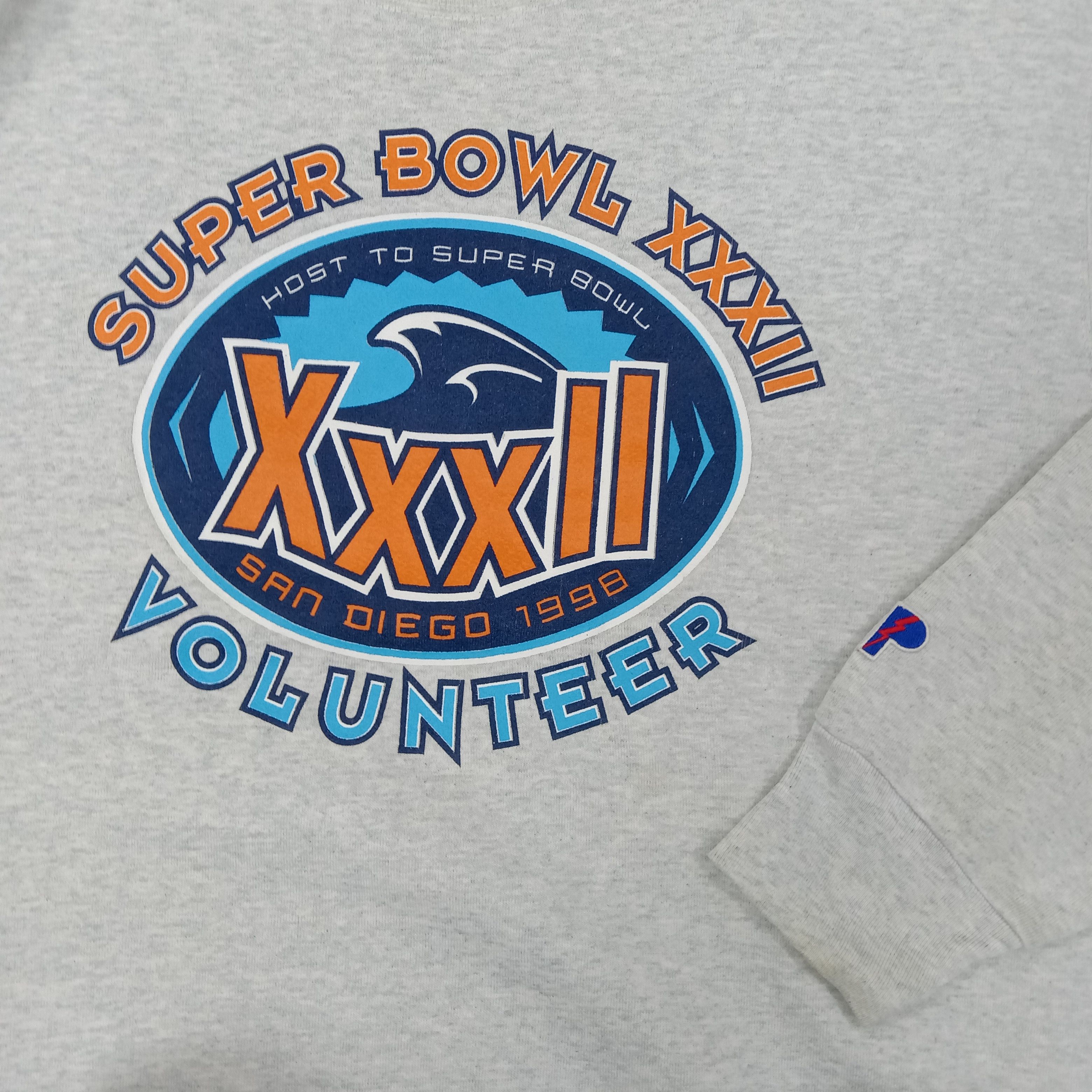 Pro Player Super Bowl XXXII Football Team Sweatshirt C254N3 Size US XL / EU 56 / 4 - 2 Thumbnail