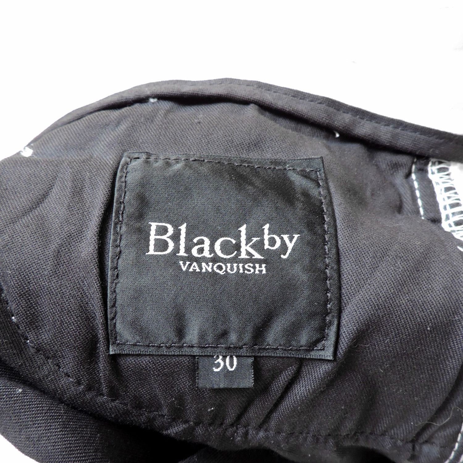 Vanquish BLACK BY VANQUISH JAPAN DISTRESSED DENIM LONG PANTS Size US 30 / EU 46 - 7 Thumbnail