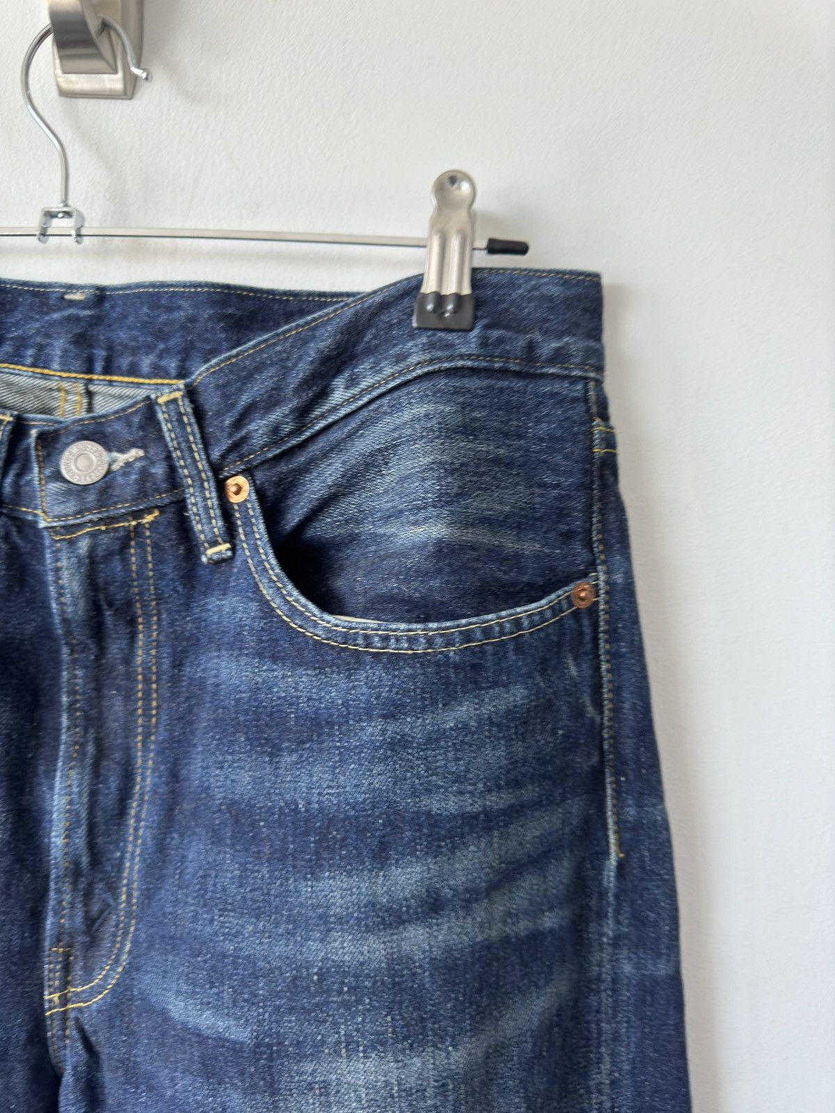 Levi's Vintage Clothing Levi Vintage 501z letter stitched on back pocket. Size US 34 / EU 50 - 3 Thumbnail