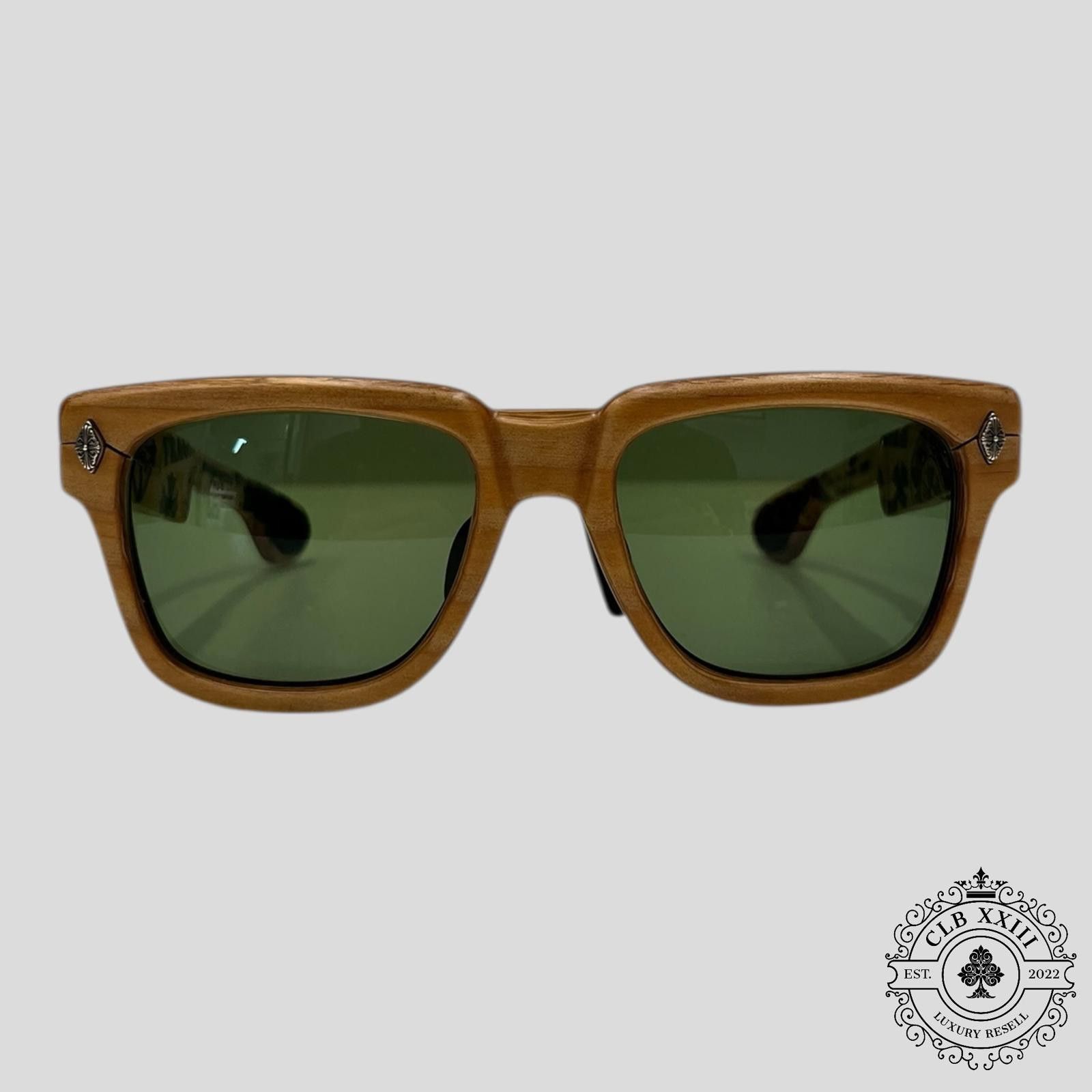 Chrome Hearts Chrome Hearts Stencil Lilith Wooden Framed Sunglasses Size ONE SIZE - 1 Thumbnail