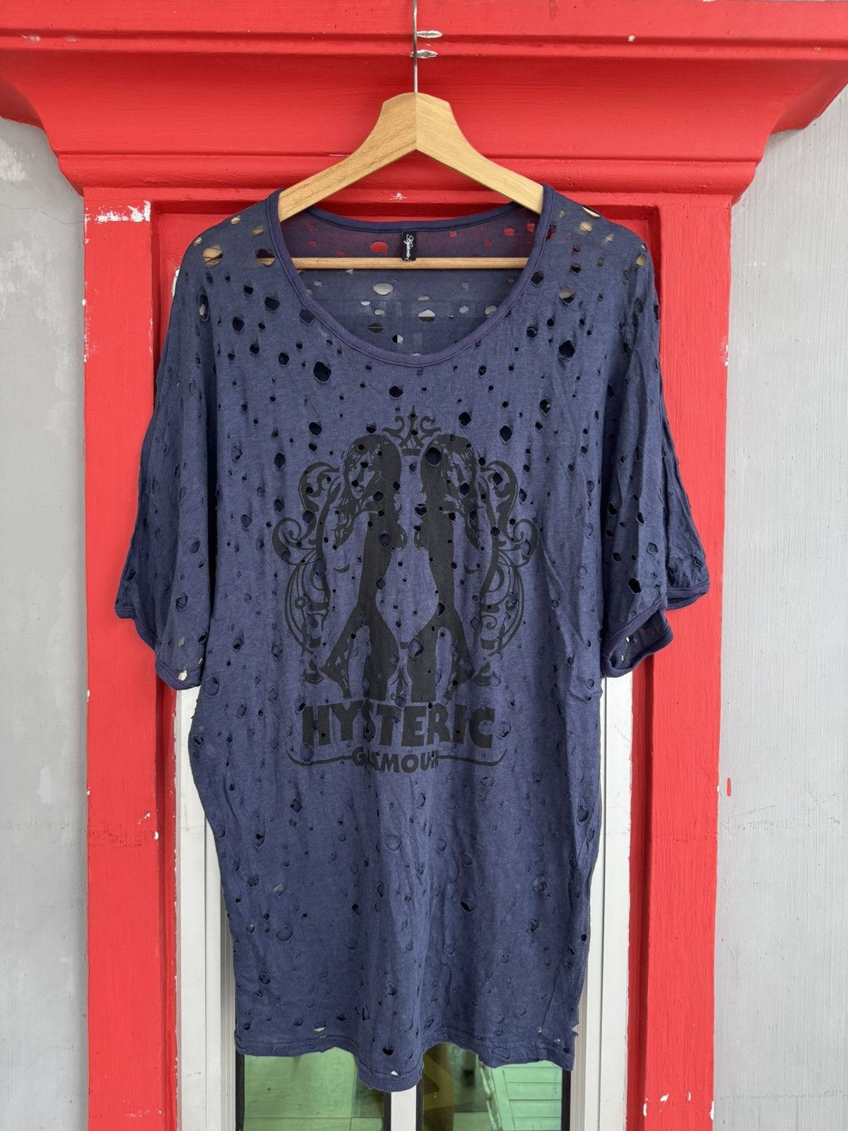 Hysteric Glamour Hysteric Glamour “Hell’s Commin Down” Tee Size ONE SIZE - 1 Thumbnail