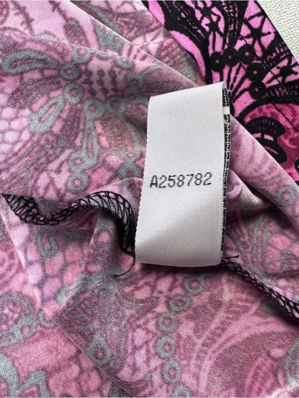 Bob Mackie NWT New Bob Mackie Placement Print Lace Pullover Top Blouse Size XL / US 12-14 / IT 48-50 - 8 Thumbnail