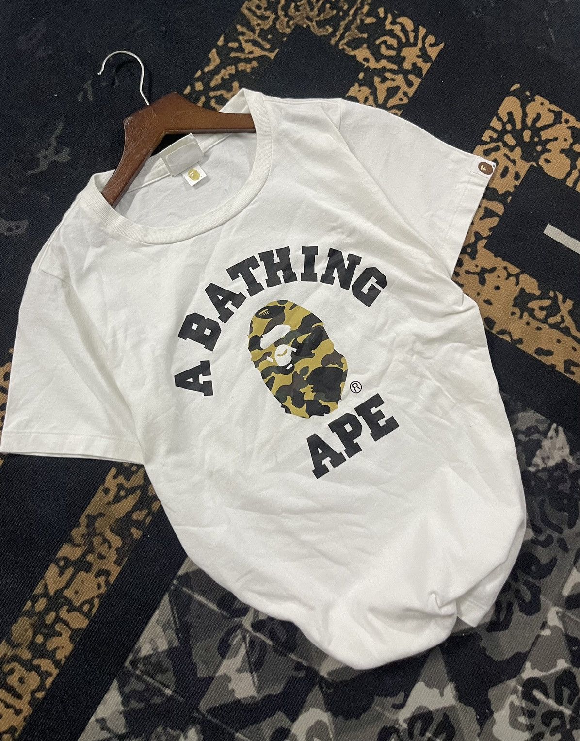 Bape Bape Camo College Tee Size US XS / EU 42 / 0 - 1 Thumbnail