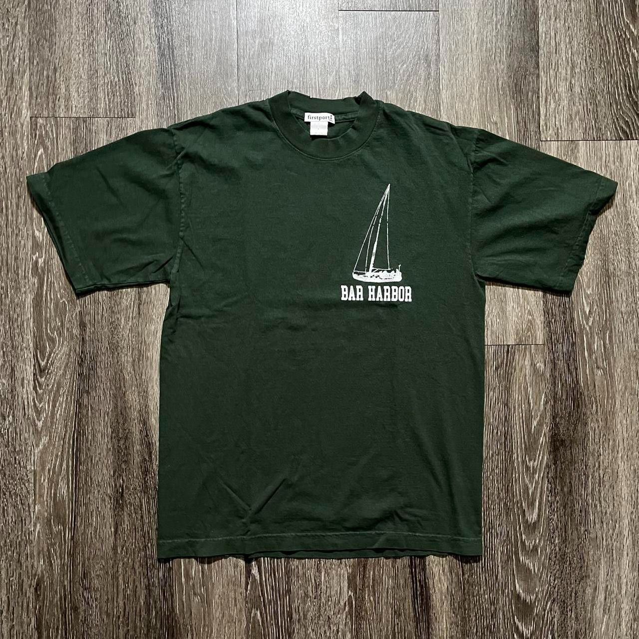 Vintage [Retail: $45] Firstport “Bar Harbor” Sailboat T-Shirt Size US S / EU 44-46 / 1 - 1 Thumbnail