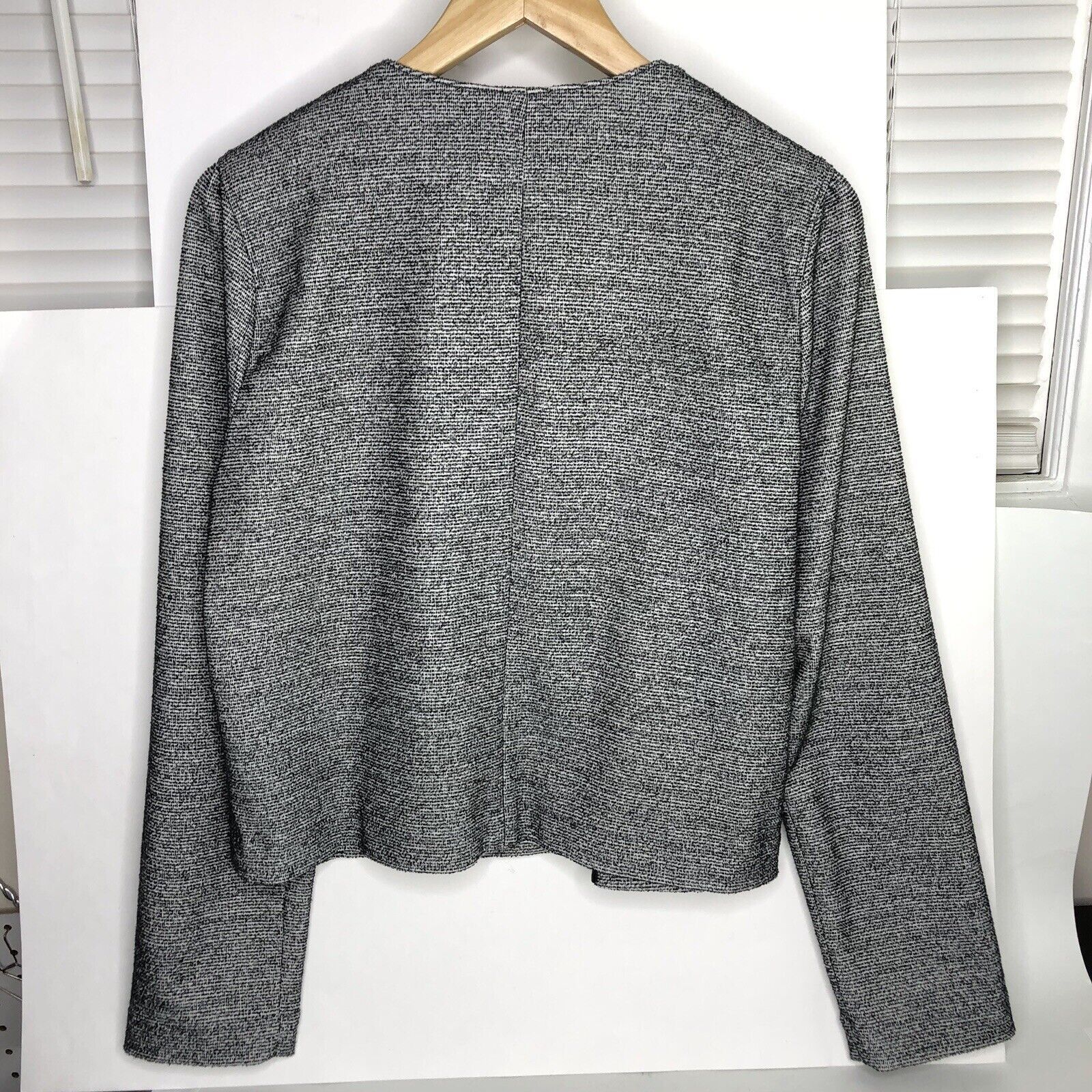 J.Crew J.Crew 365 Boucle Blazer Grey Womens Jacket Top Size M Size M / US 6-8 / IT 42-44 - 8 Thumbnail