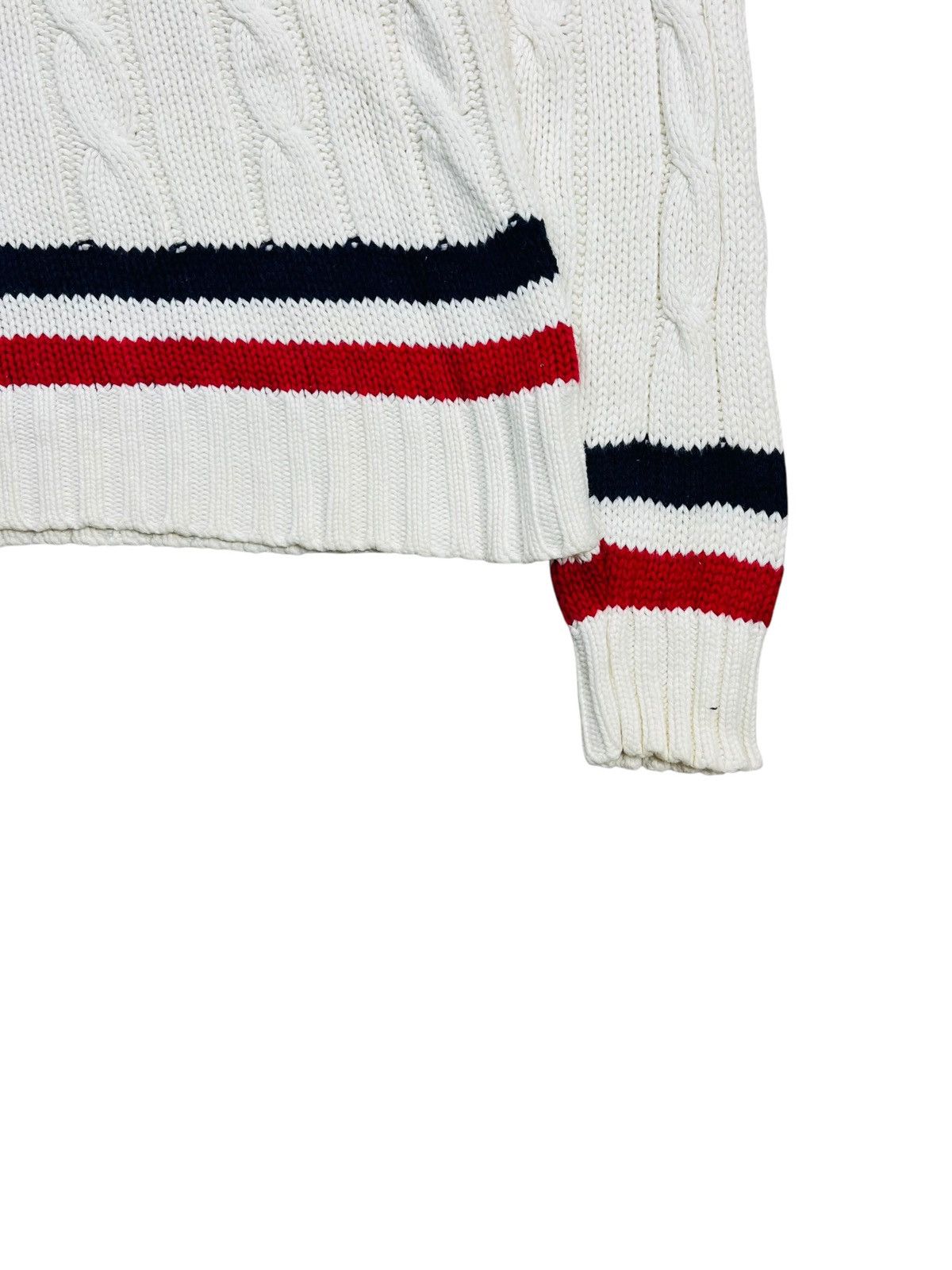 Beams Plus 1990s Beams - Tyler Style Big Vneck Knitted Sweater Size US M / EU 48-50 / 2 - 3 Thumbnail
