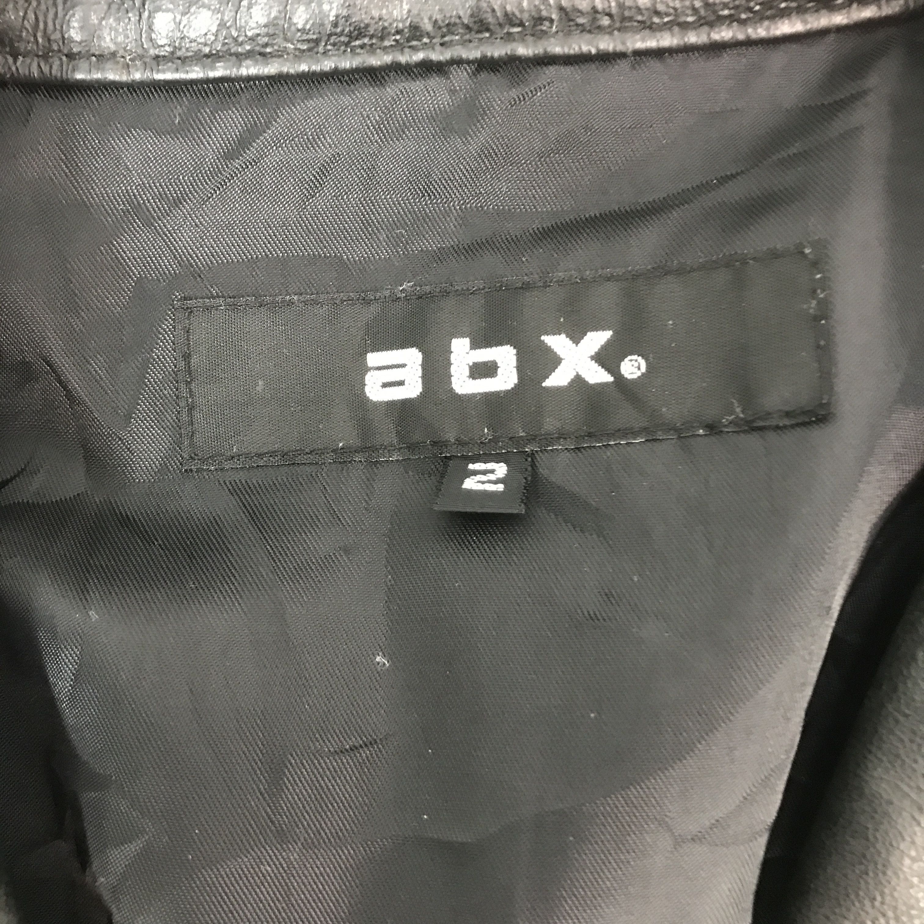 If Six Was Nine JAPAN ABX LEATHER BLACK STYLE COAT JACKET K65B5 Size US M / EU 48-50 / 2 - 9 Thumbnail