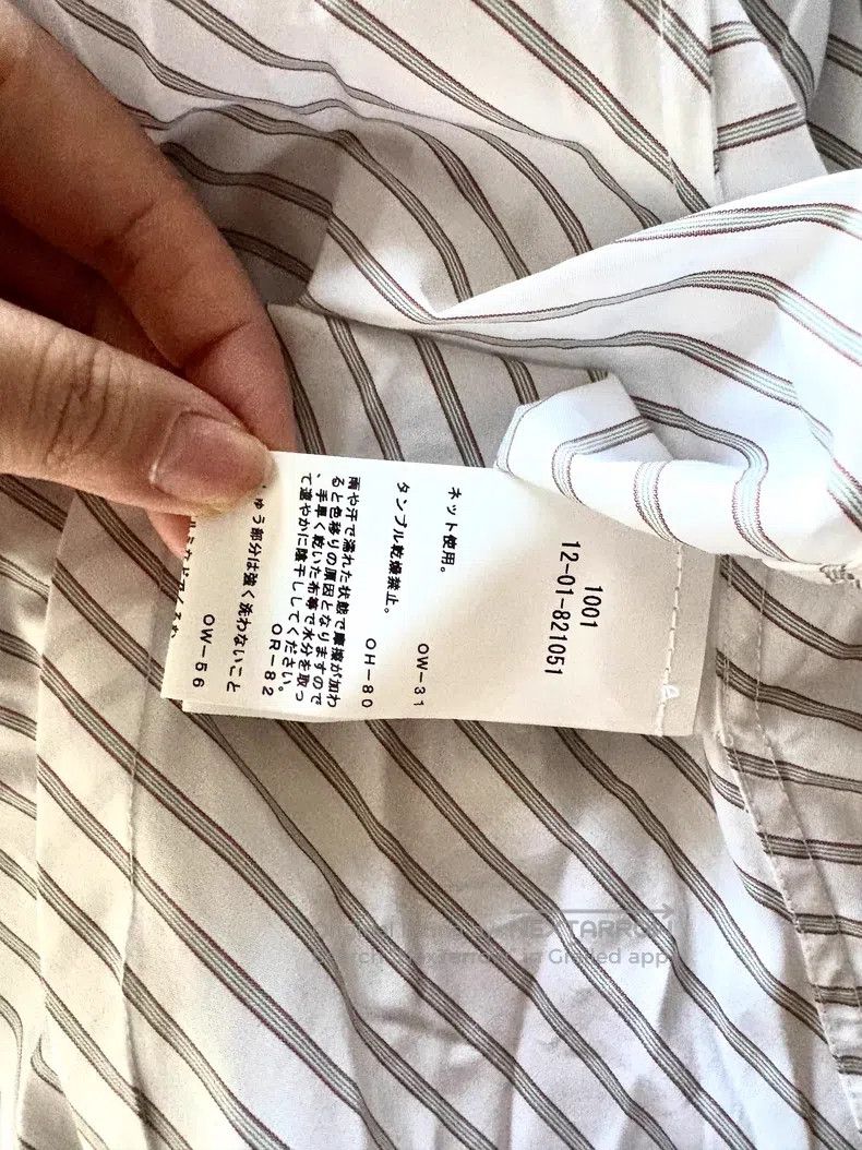 Vivienne Westwood Vivienne Westwood White Striped Drunkard Shirt Size XS / US 0-2 / IT 36-38 - 8 Thumbnail