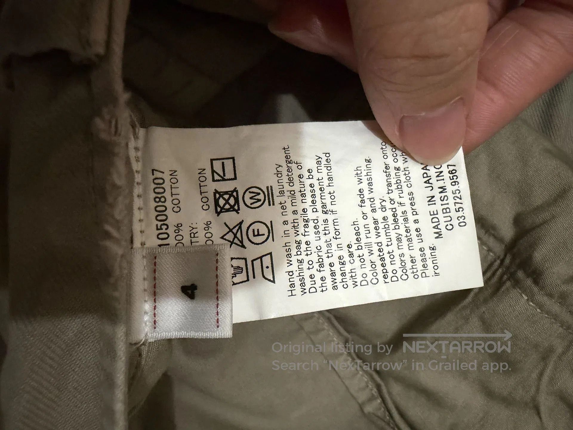 Visvim VISVIM WIDE CHINO PANTS CRASH. Size US 30 / EU 46 - 4 Thumbnail