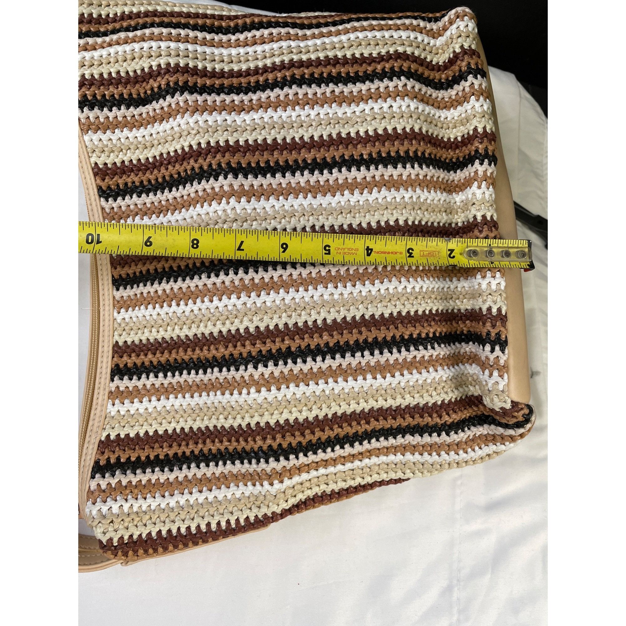 Other Stone Mountain Women's Crocheted Tan Multi Shoulder bag SKU Size ONE SIZE - 10 Thumbnail