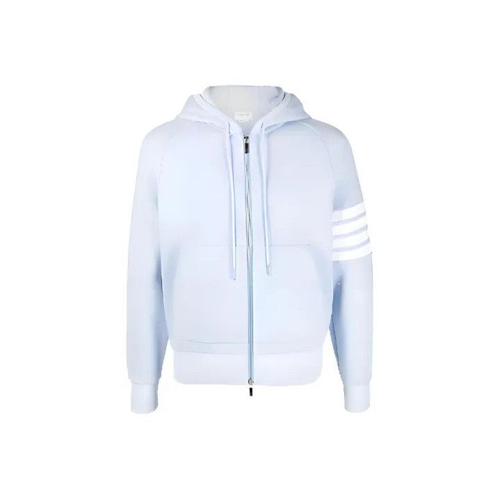 Thom Browne Thom Browne Classic Striped Hoodie for Men Size US M / EU 48-50 / 2 - 1 Thumbnail