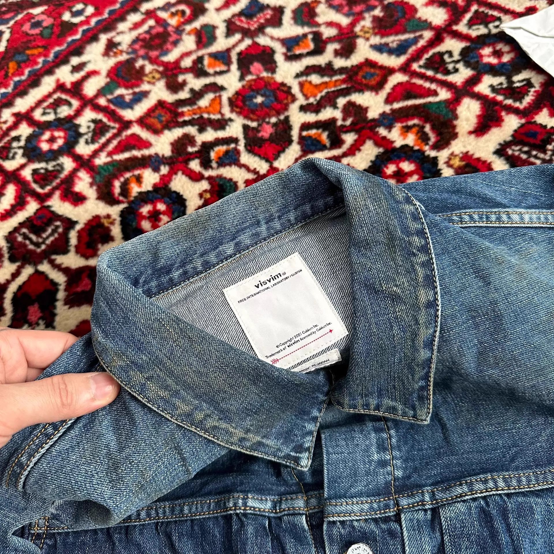 Visvim visvim 20ss 101 dry999 denim jacket 3 Size US L / EU 52-54 / 3 - 6 Thumbnail