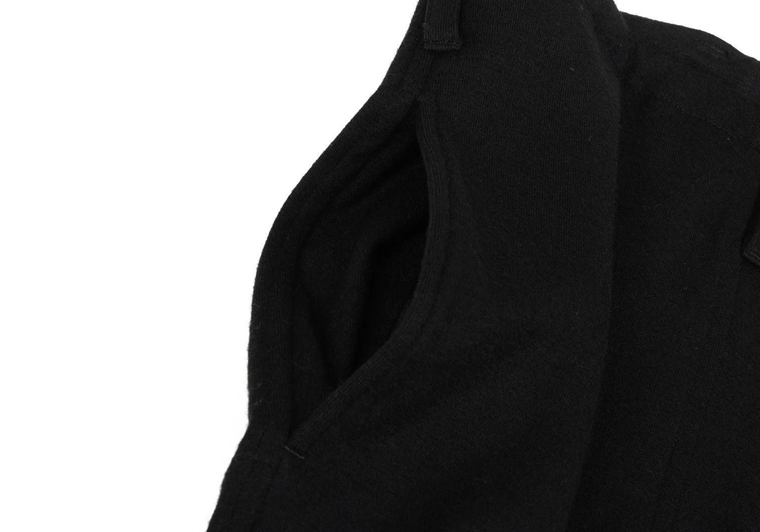 Yohji Yamamoto Yohji Yamamoto Wool Wide Cropped Pants Black Size US 34 / EU 50 - 4 Thumbnail