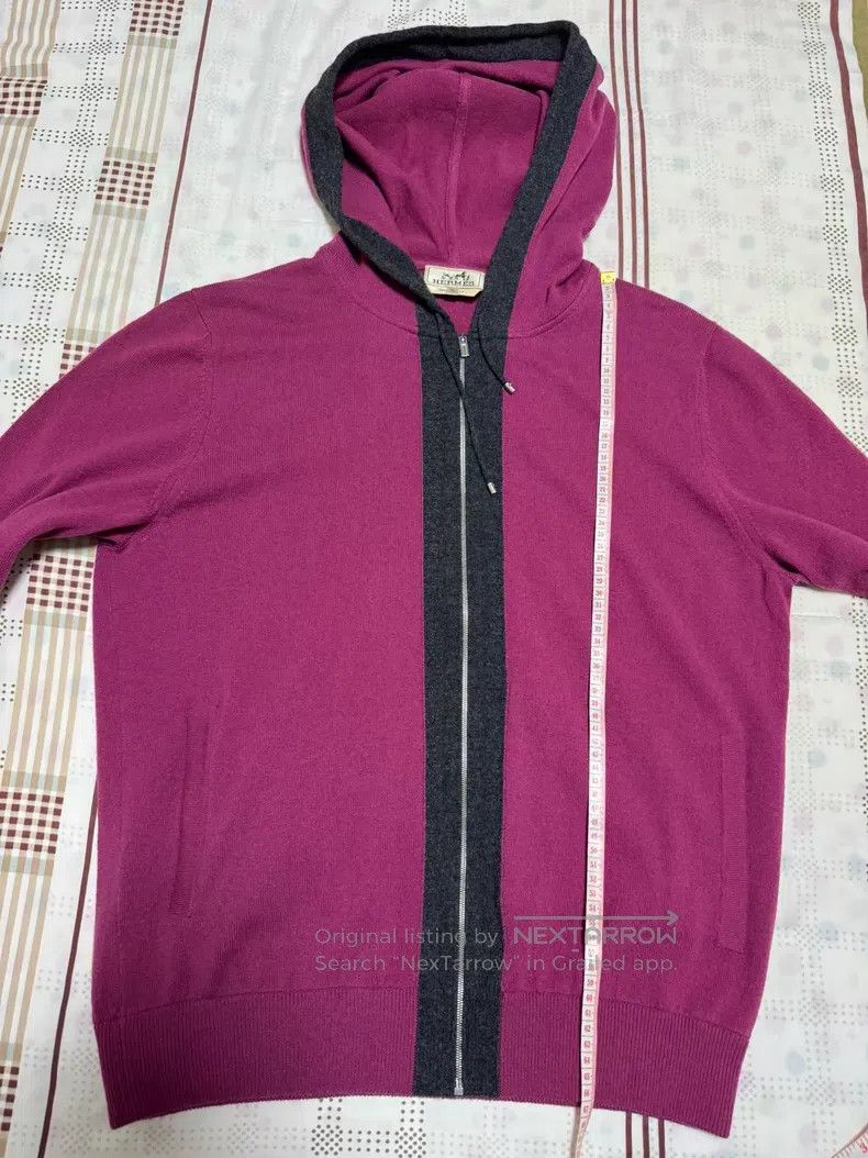 Hermes Hermes Cashmere Blazer, 100% Cashmere, Zipper Cardigan, Cl Size US XL / EU 56 / 4 - 5 Thumbnail